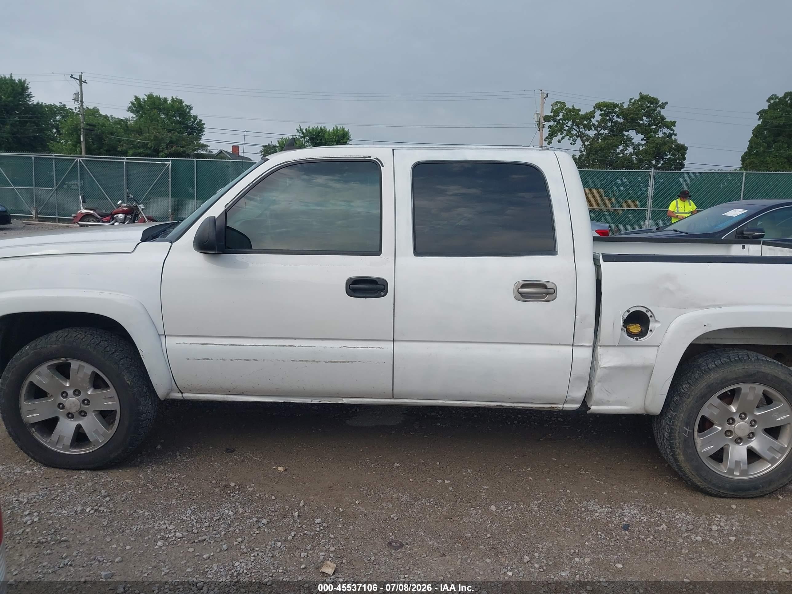 2007 Chevrolet Silverado 1500 Classic Lt3 White vin: 2GCEK13Z071175380