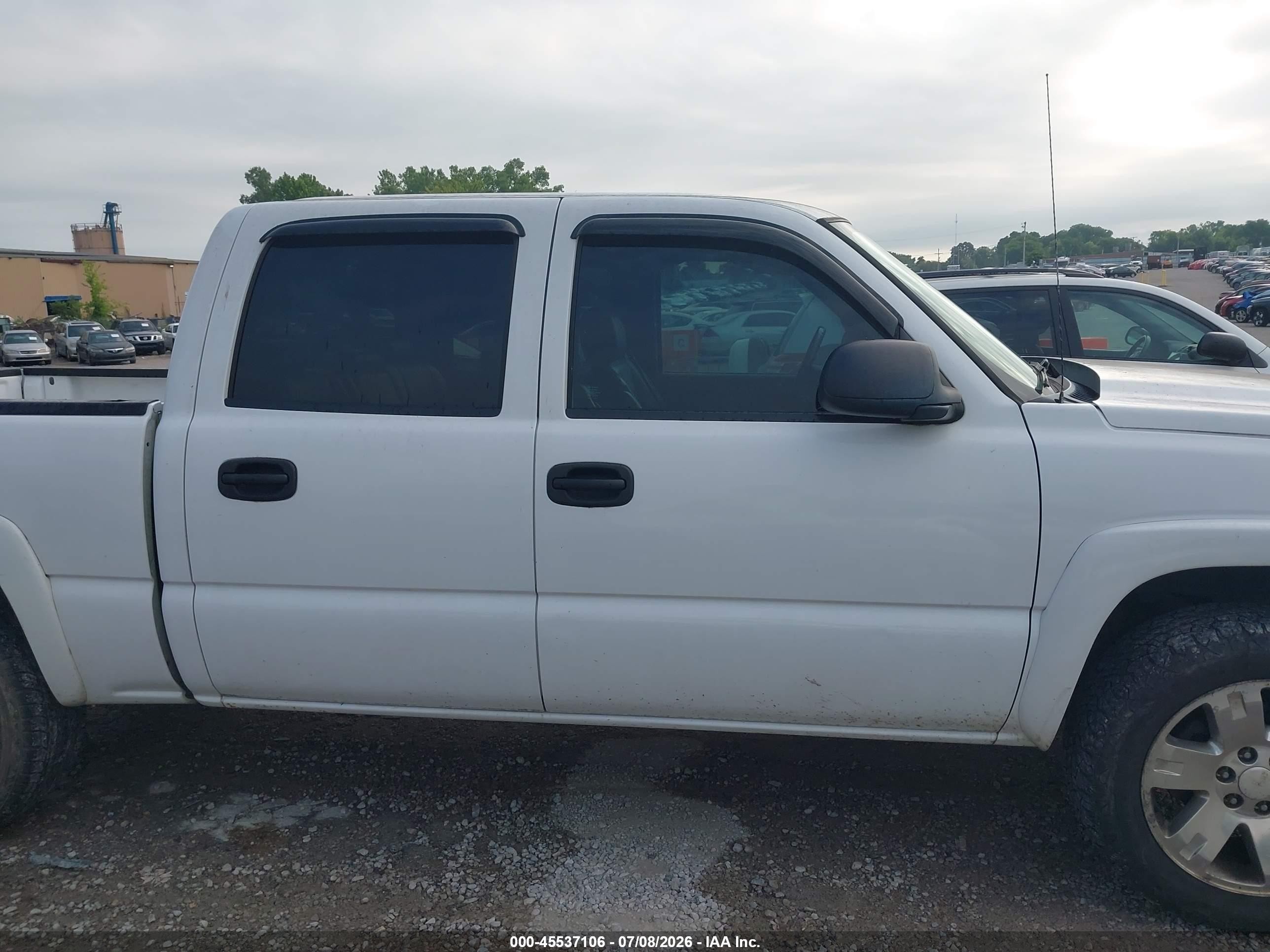 2007 Chevrolet Silverado 1500 Classic Lt3 White vin: 2GCEK13Z071175380