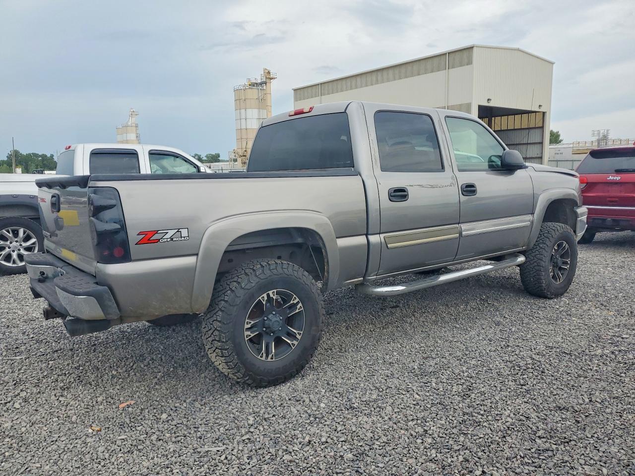 2007 Chevrolet Silverado K1500 Classic Crew Cab Gray vin: 2GCEK13Z171165795