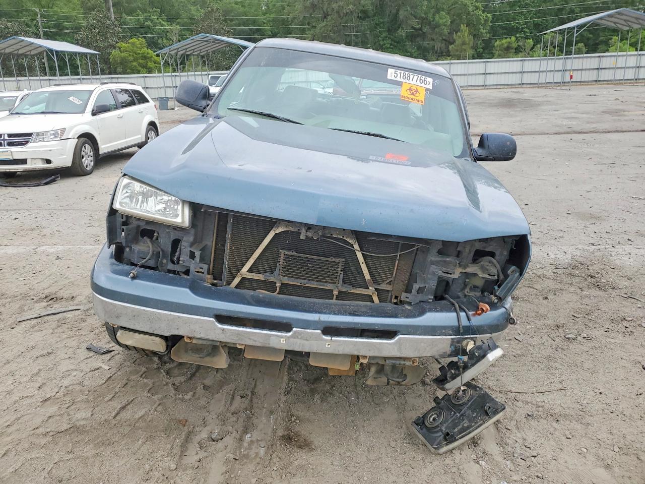 2006 Chevrolet Silverado K1500 Blue vin: 2GCEK13Z261262793