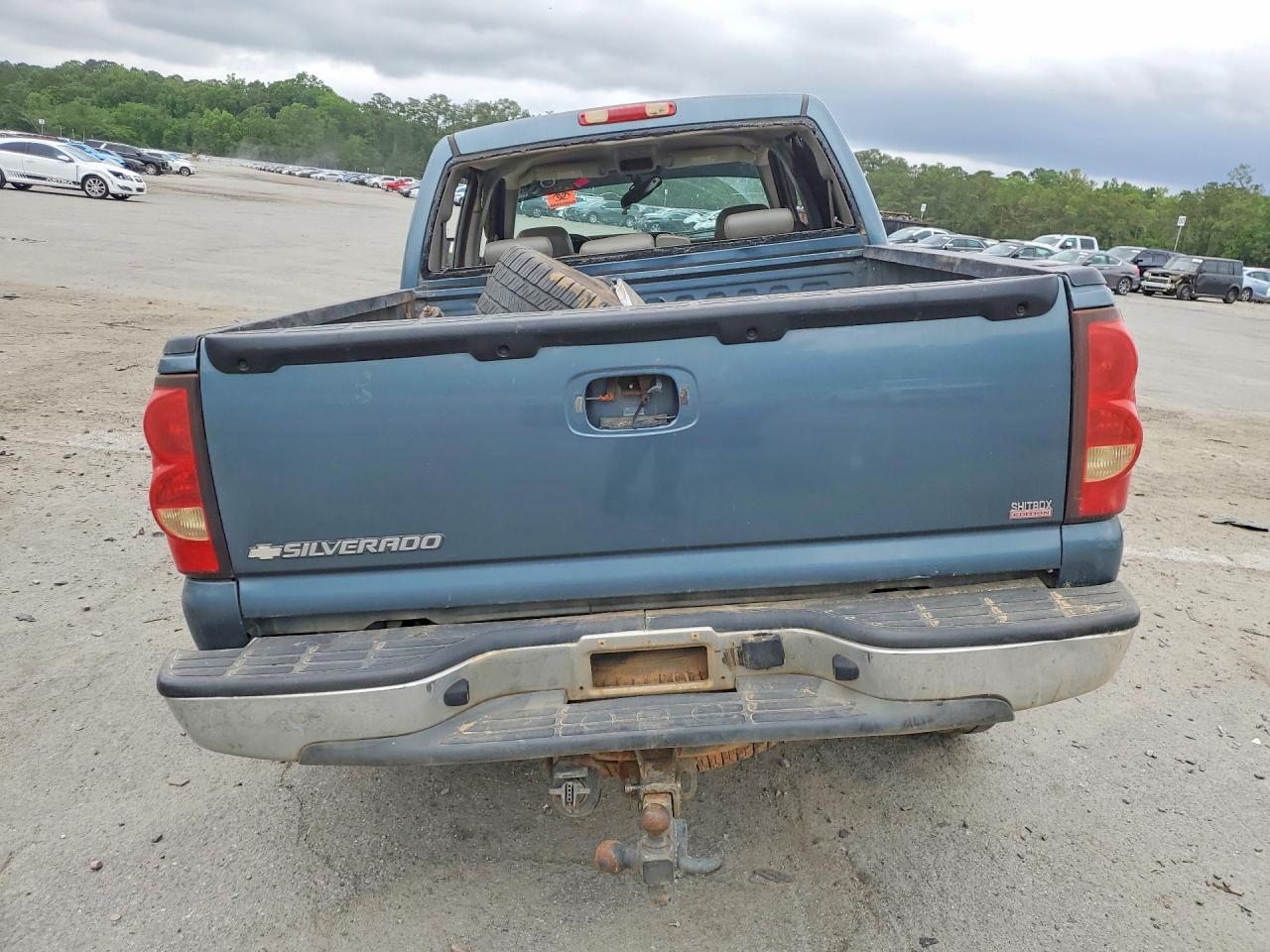 2006 Chevrolet Silverado K1500 Blue vin: 2GCEK13Z261262793
