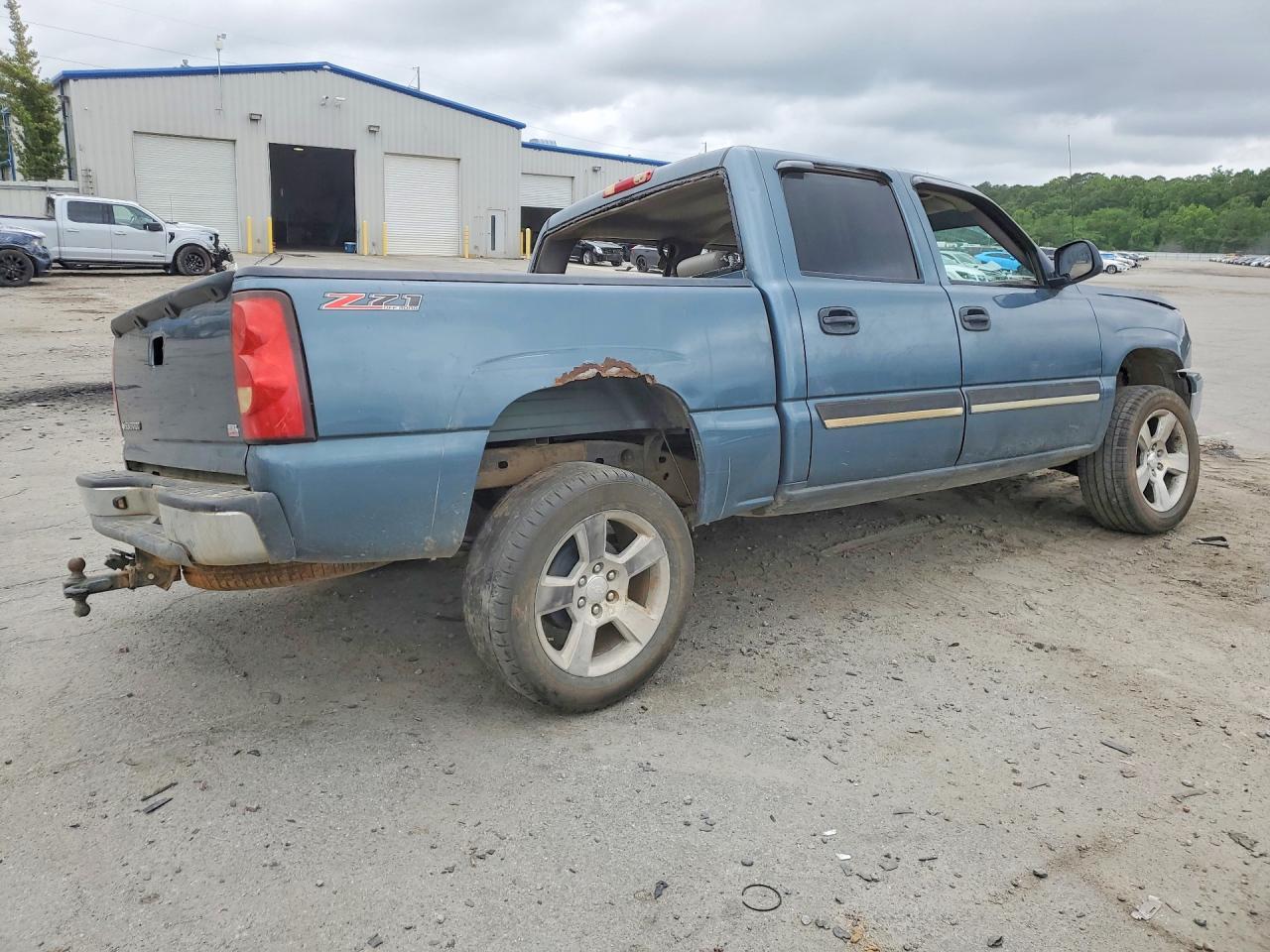2006 Chevrolet Silverado K1500 Blue vin: 2GCEK13Z261262793
