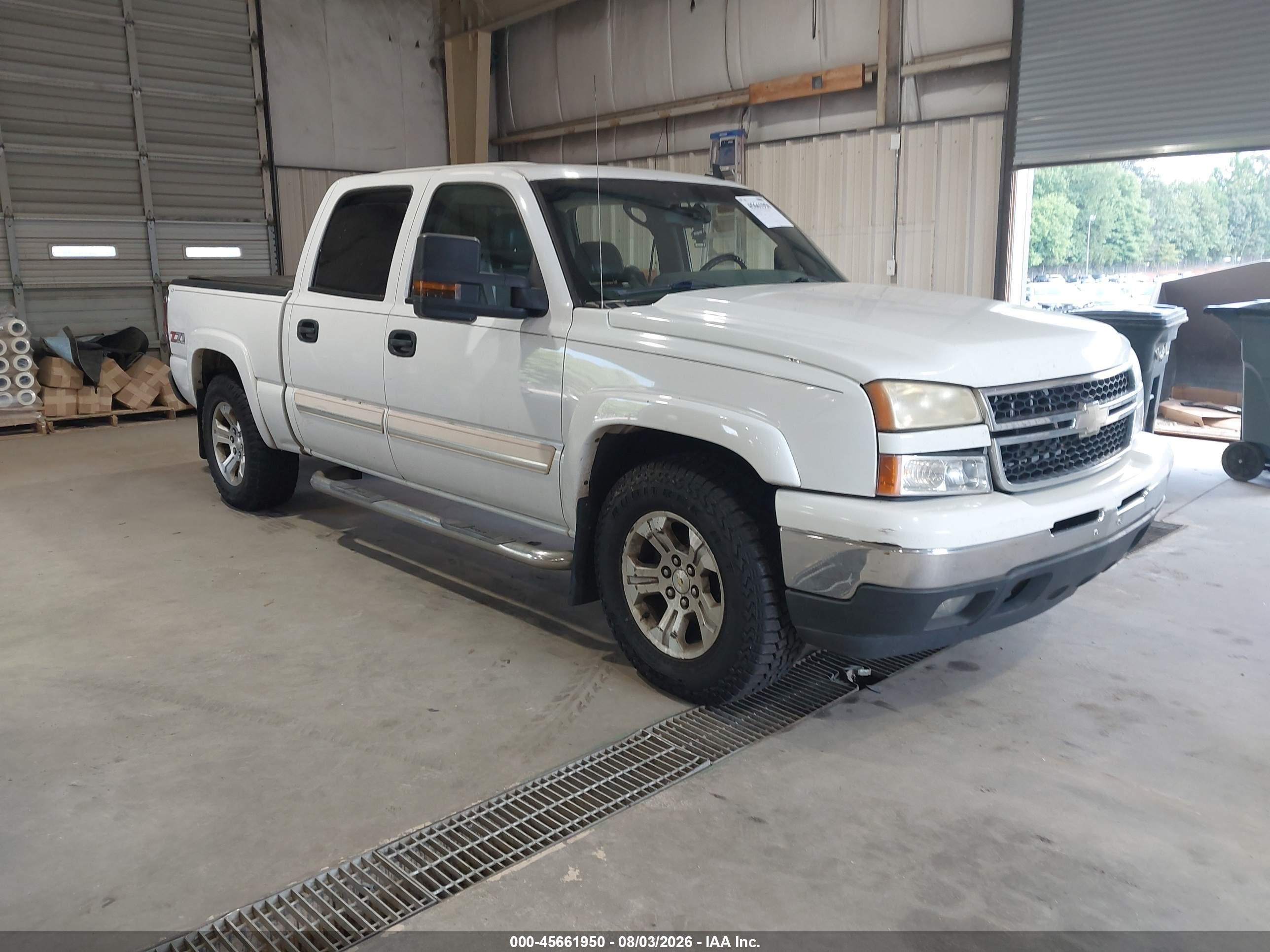 2006 Chevrolet Silverado 1500 Lt3 White vin: 2GCEK13Z261285989