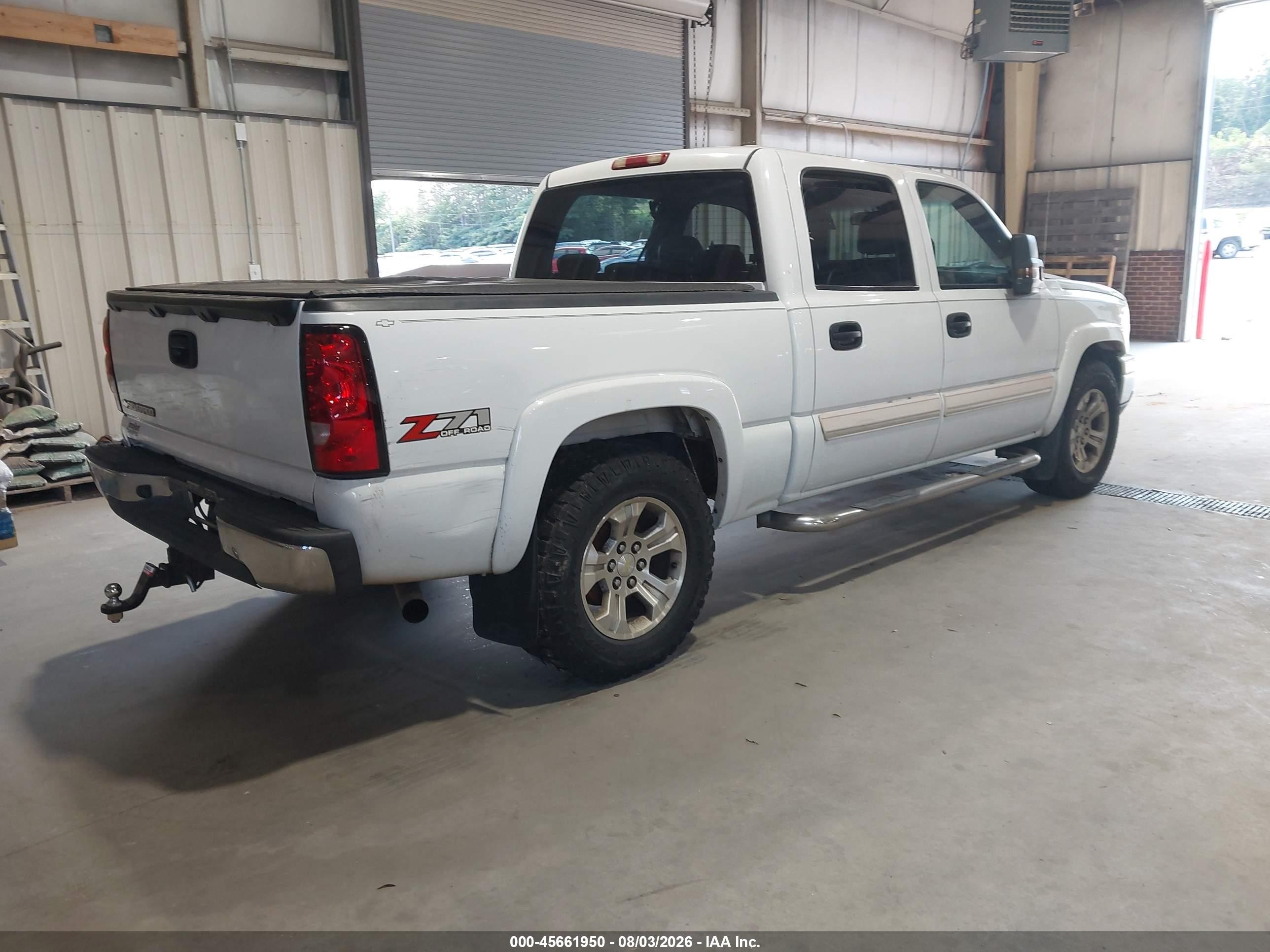 2006 Chevrolet Silverado 1500 Lt3 White vin: 2GCEK13Z261285989