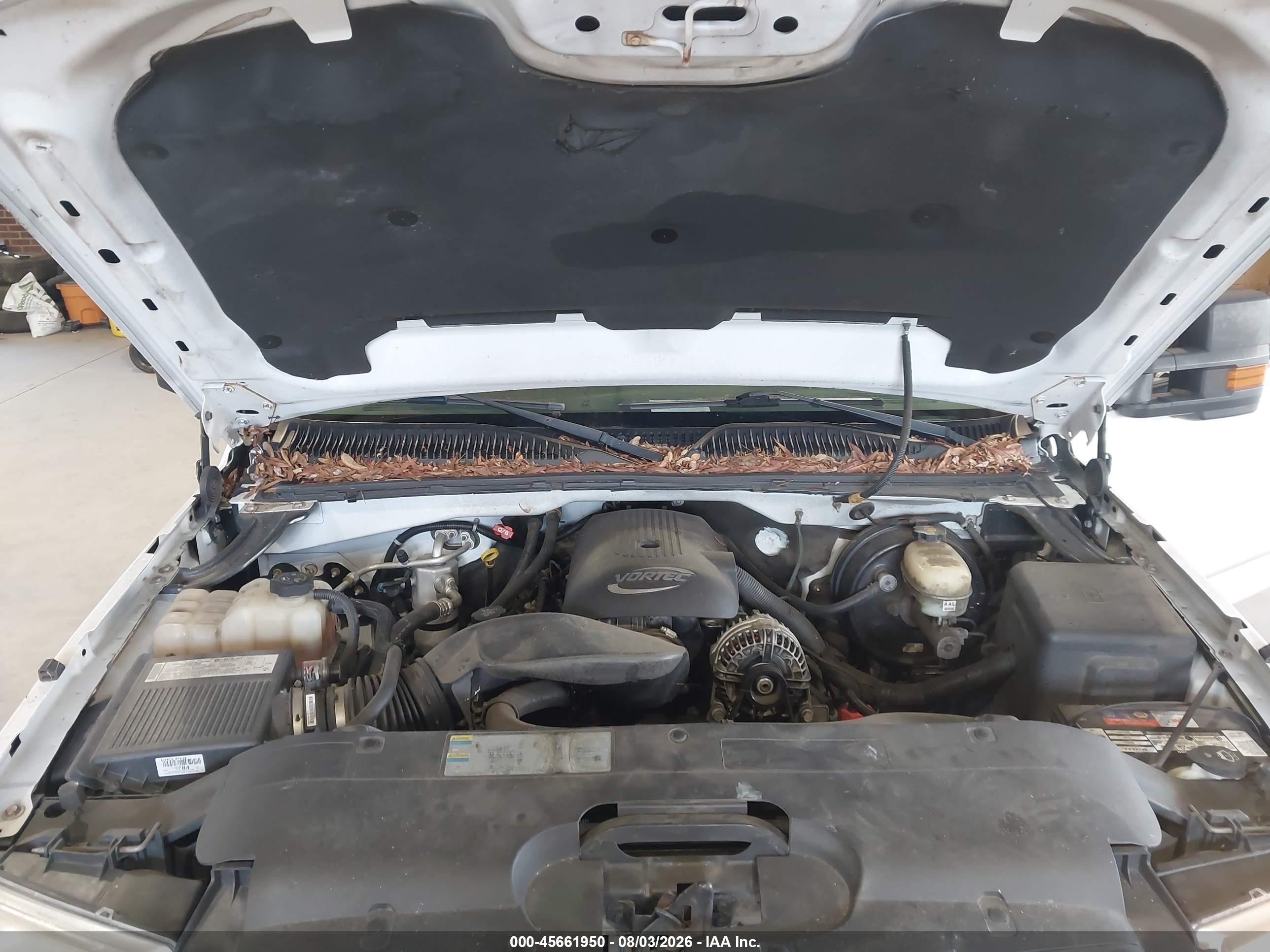 2006 Chevrolet Silverado 1500 Lt3 White vin: 2GCEK13Z261285989