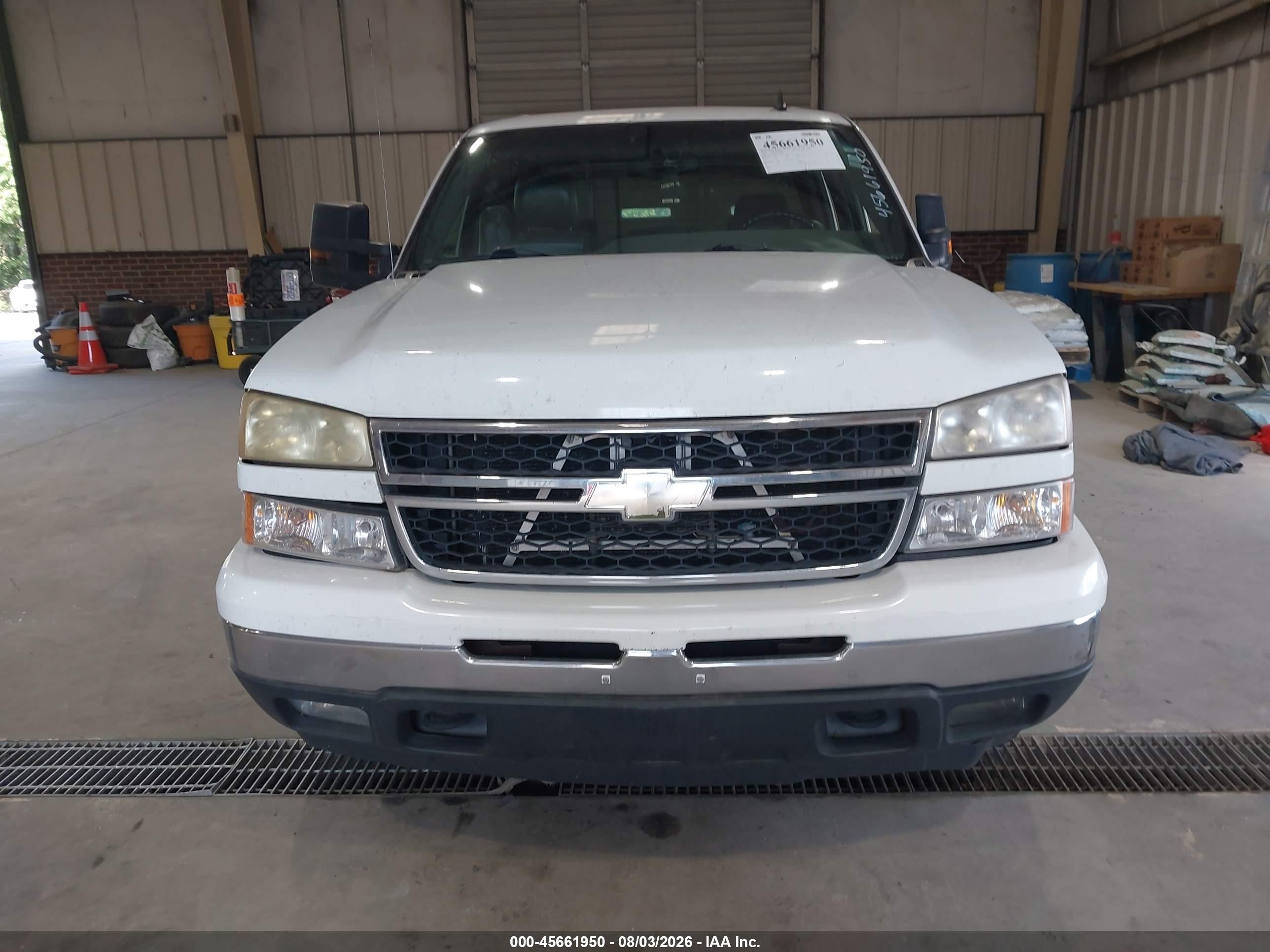 2006 Chevrolet Silverado 1500 Lt3 White vin: 2GCEK13Z261285989