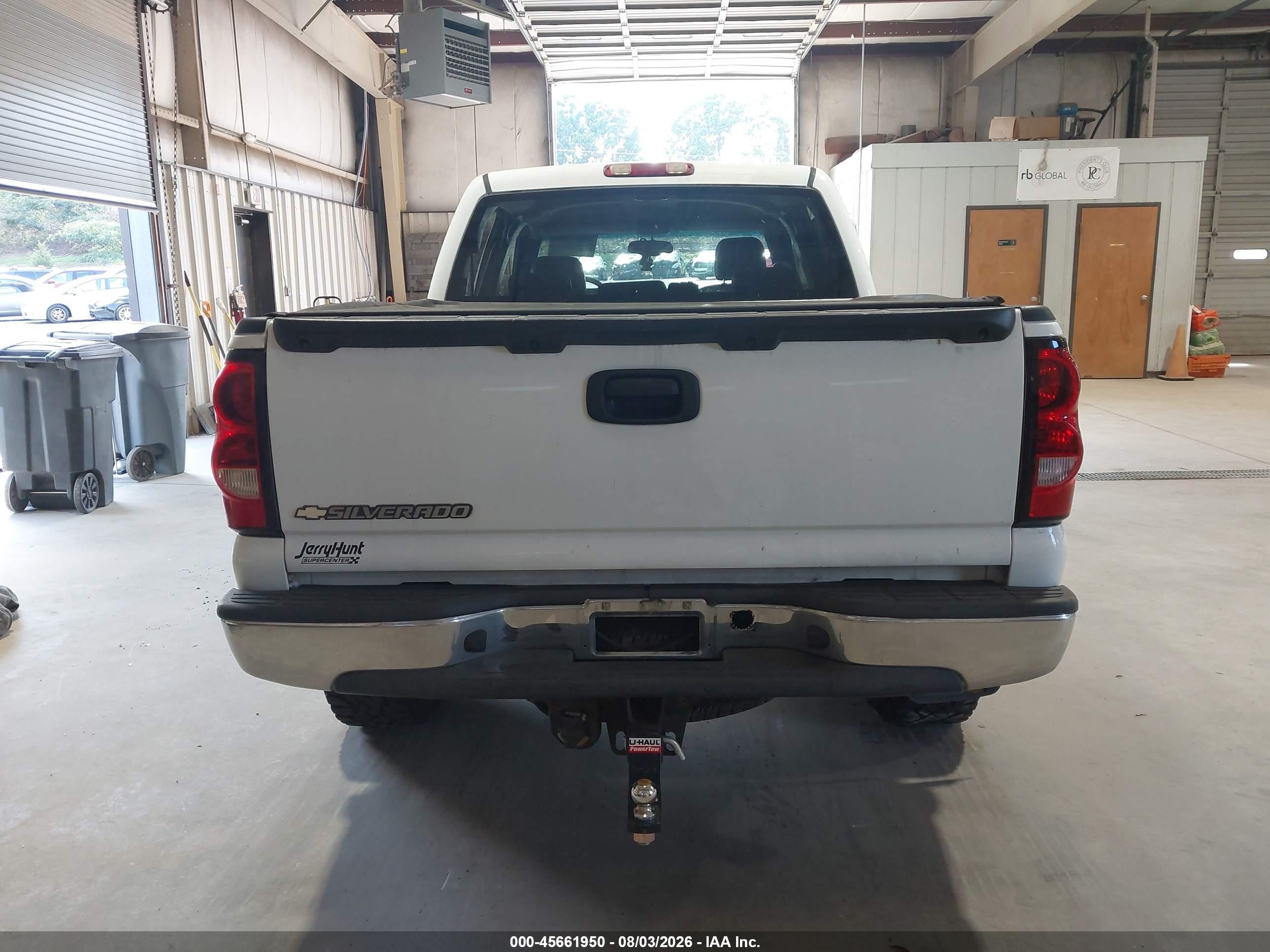 2006 Chevrolet Silverado 1500 Lt3 White vin: 2GCEK13Z261285989