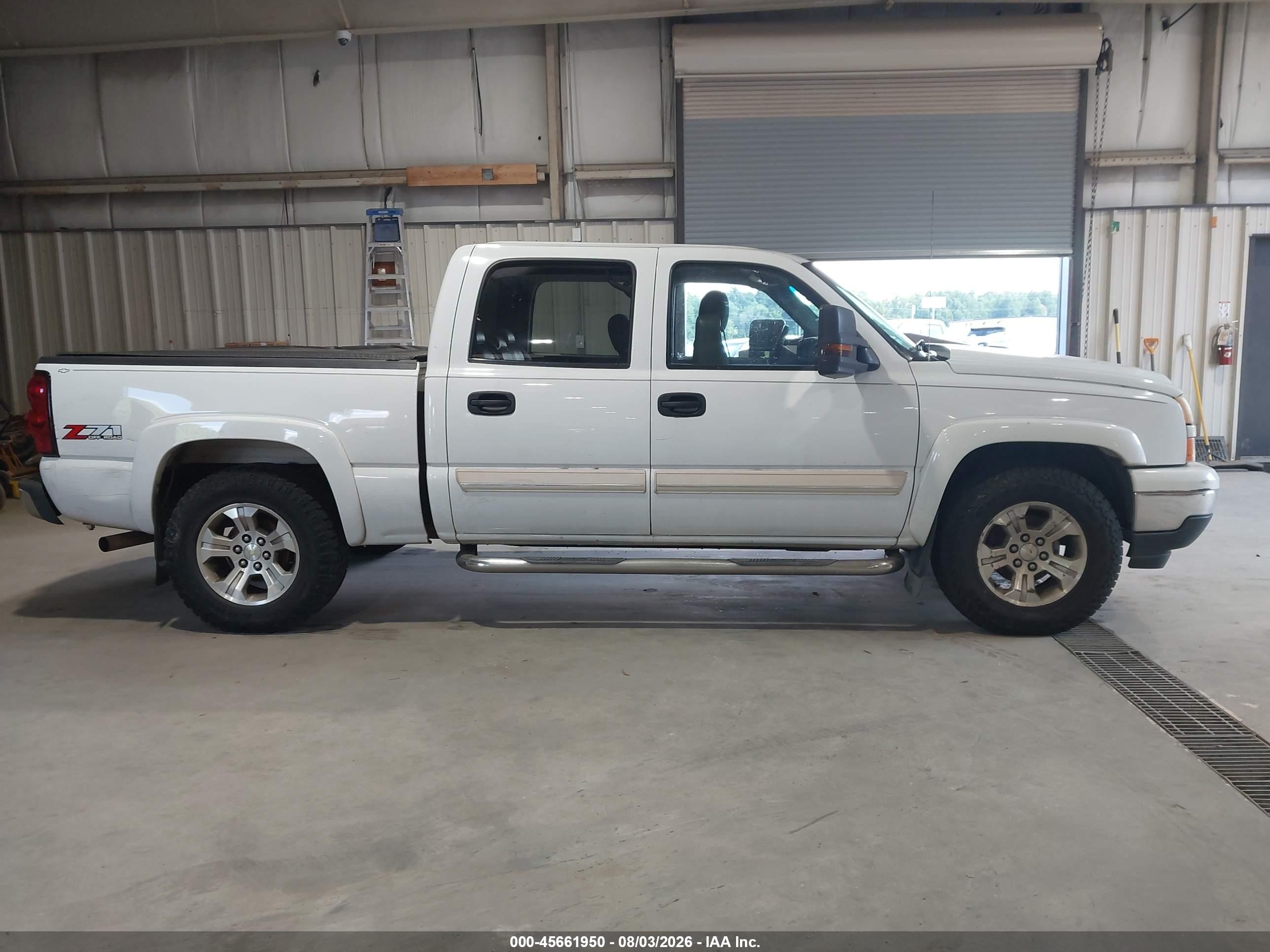 2006 Chevrolet Silverado 1500 Lt3 White vin: 2GCEK13Z261285989