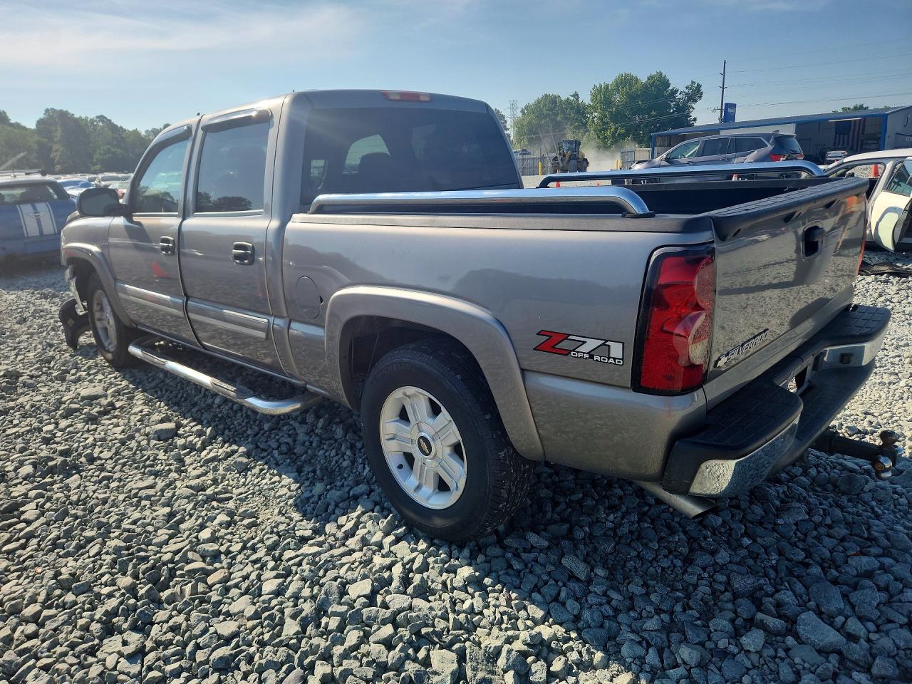 2007 Chevrolet Silverado K1500 Classic Crew Cab Серый vin: 2GCEK13Z271156314