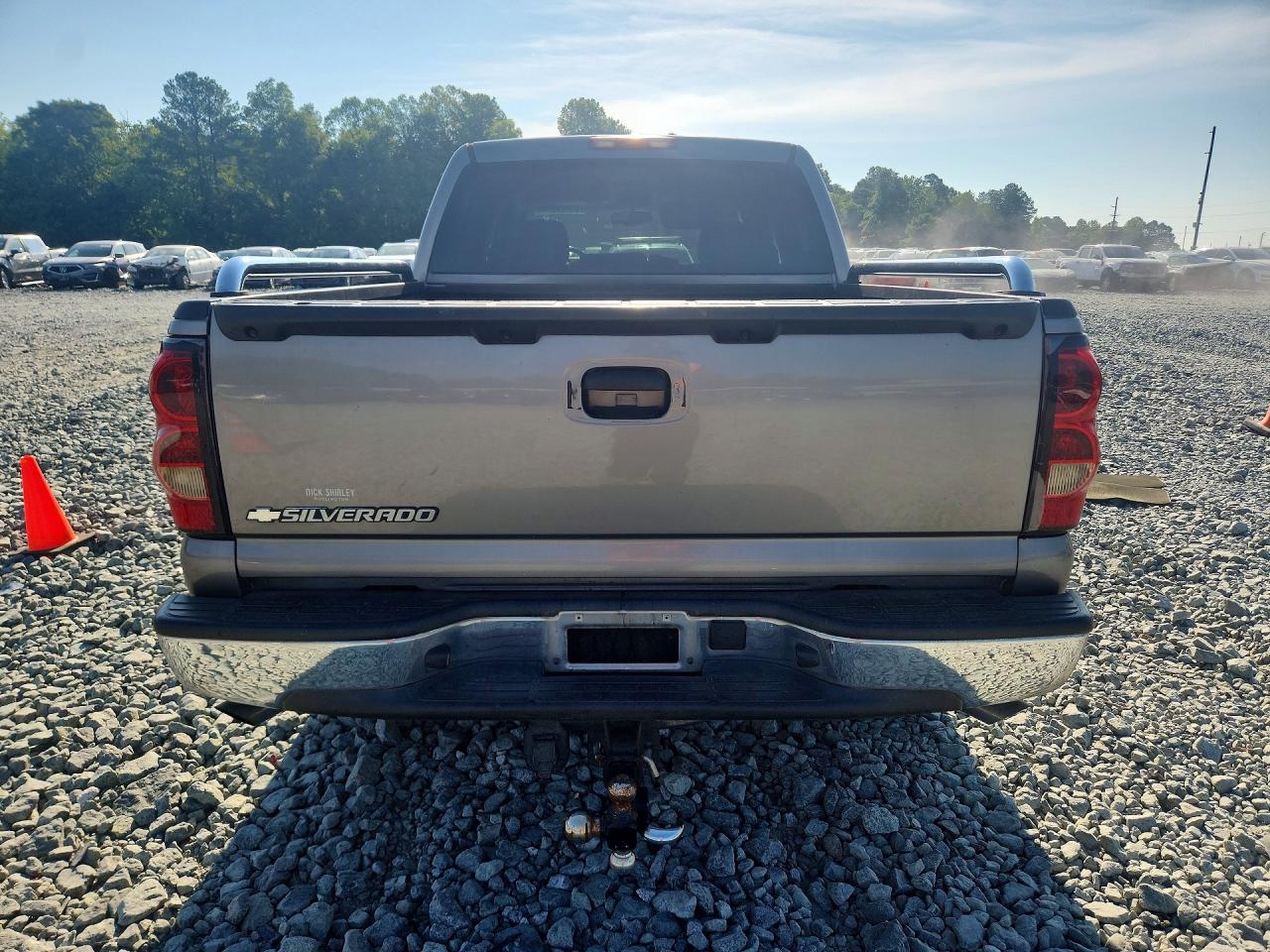 2007 Chevrolet Silverado K1500 Classic Crew Cab Серый vin: 2GCEK13Z271156314