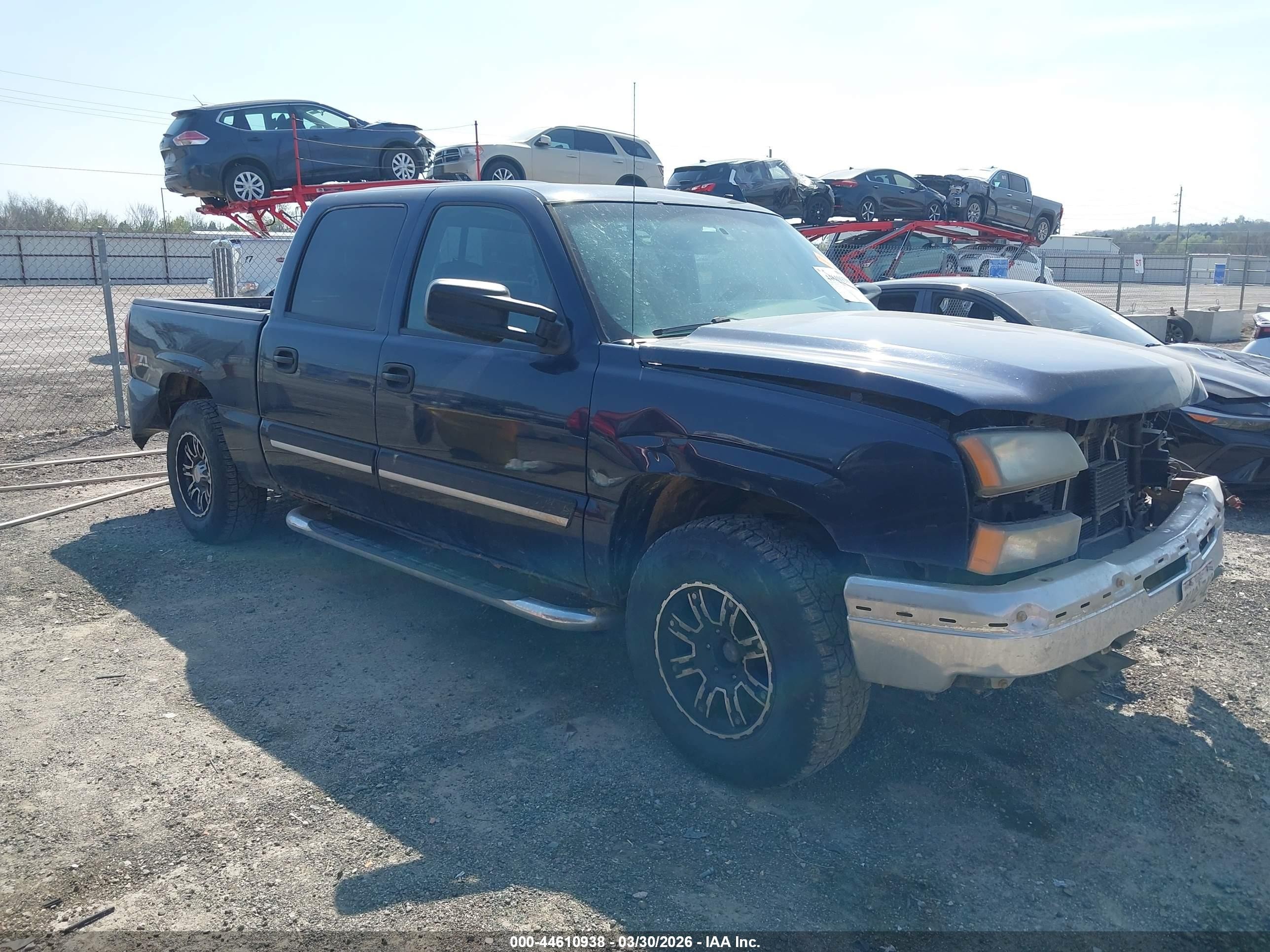 2006 Chevrolet Silverado 1500 Lt2 Dark Blue vin: 2GCEK13Z461255649