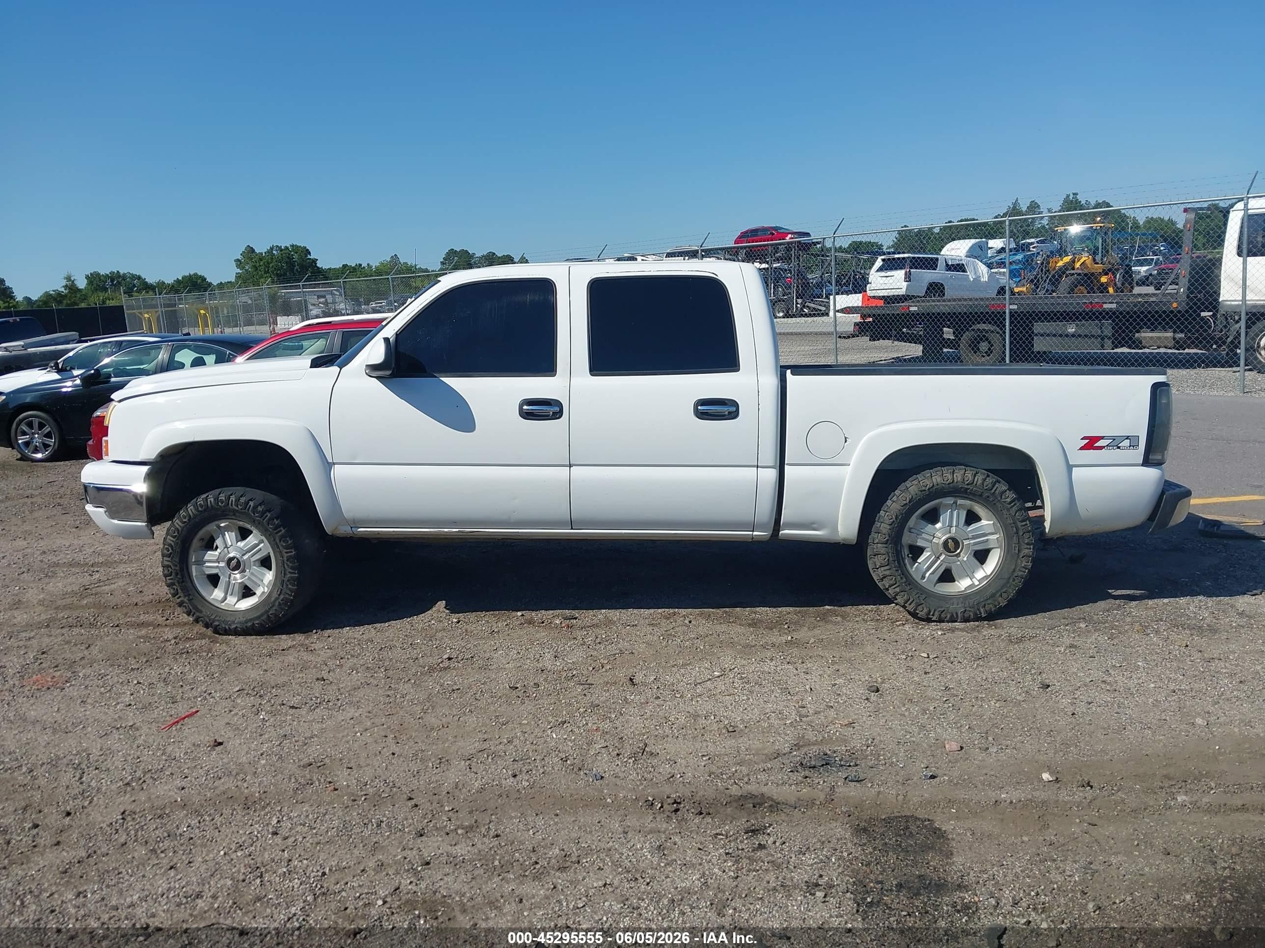 2006 Chevrolet Silverado 1500 Lt1 White vin: 2GCEK13Z461297254