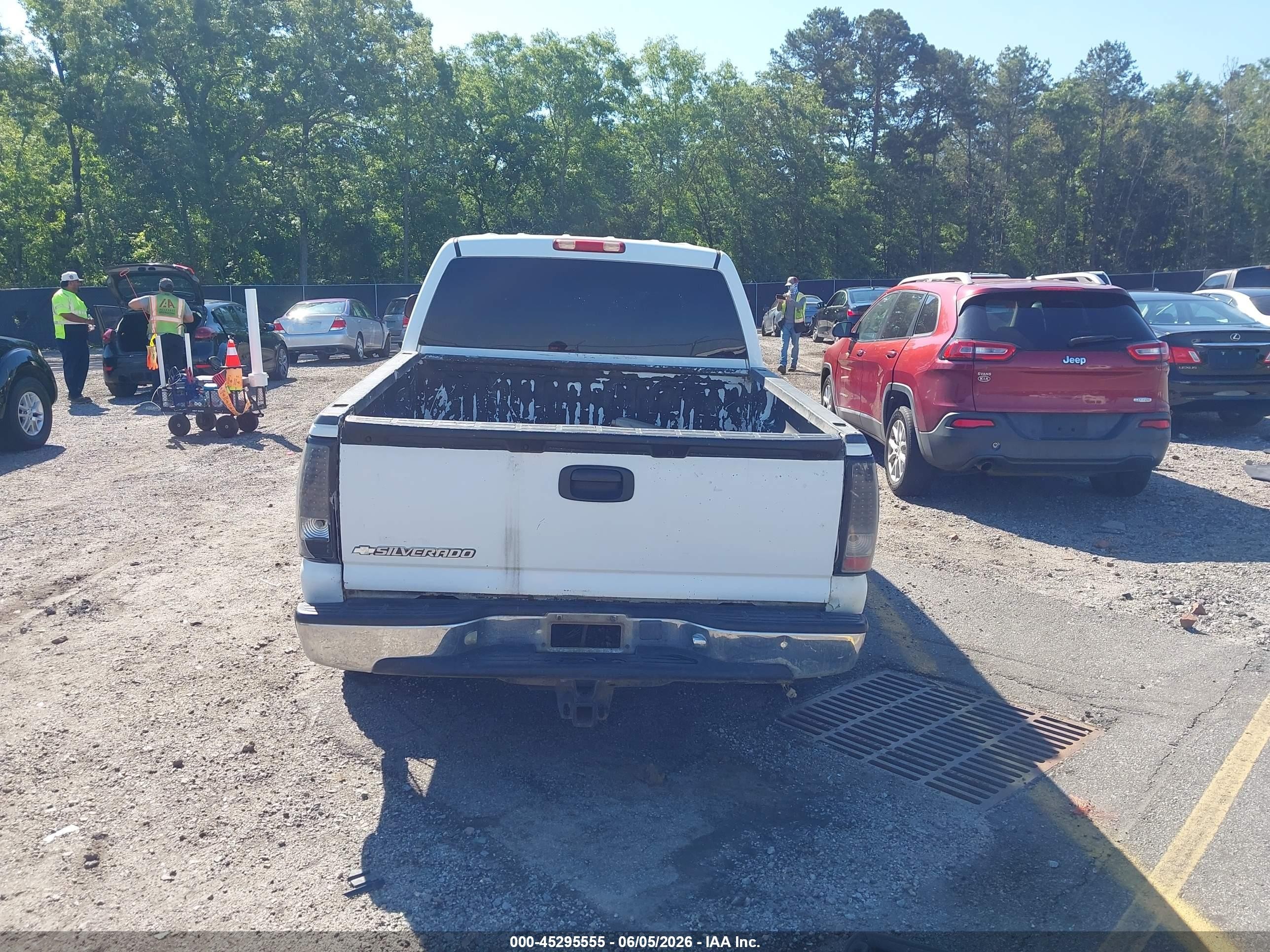 2006 Chevrolet Silverado 1500 Lt1 White vin: 2GCEK13Z461297254
