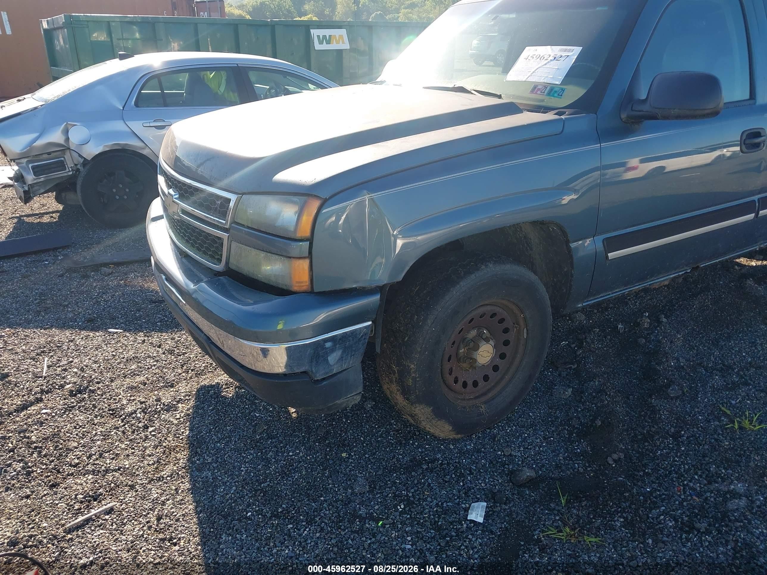 2006 Chevrolet Silverado 1500 Lt2 Blue vin: 2GCEK13Z561335994