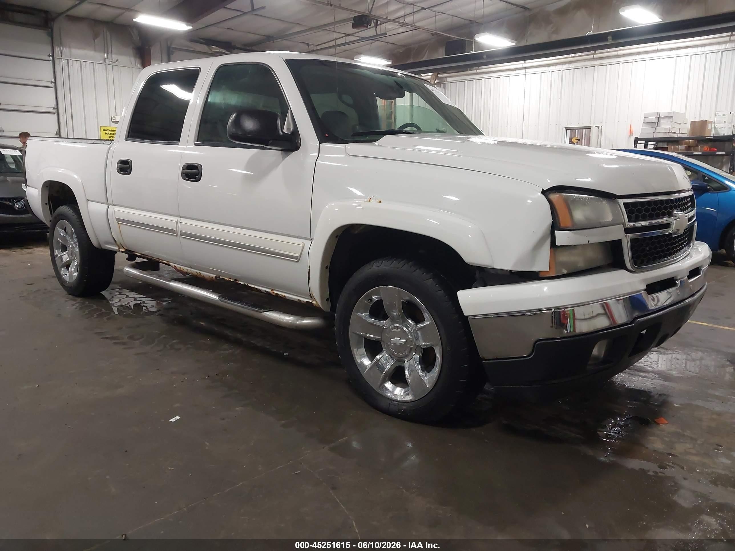 2007 Chevrolet Silverado 1500 Classic Lt1 White vin: 2GCEK13Z571122898