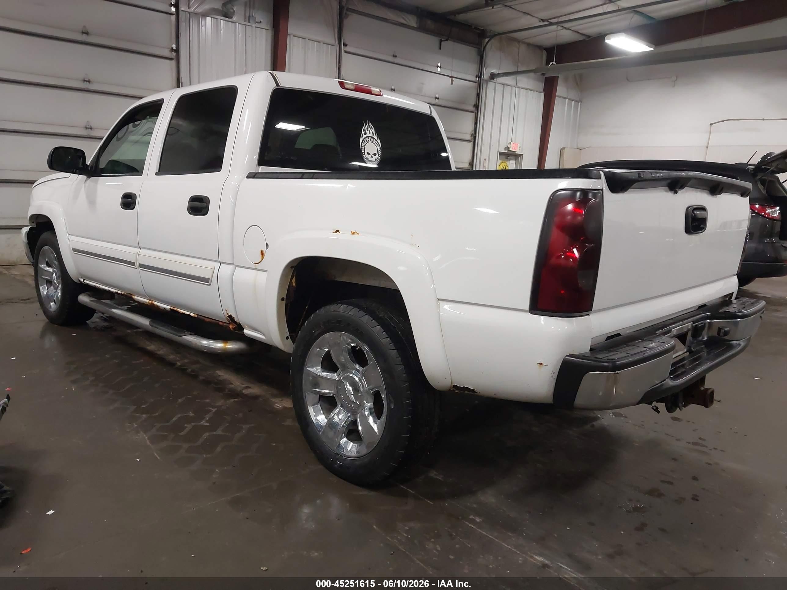 2007 Chevrolet Silverado 1500 Classic Lt1 White vin: 2GCEK13Z571122898