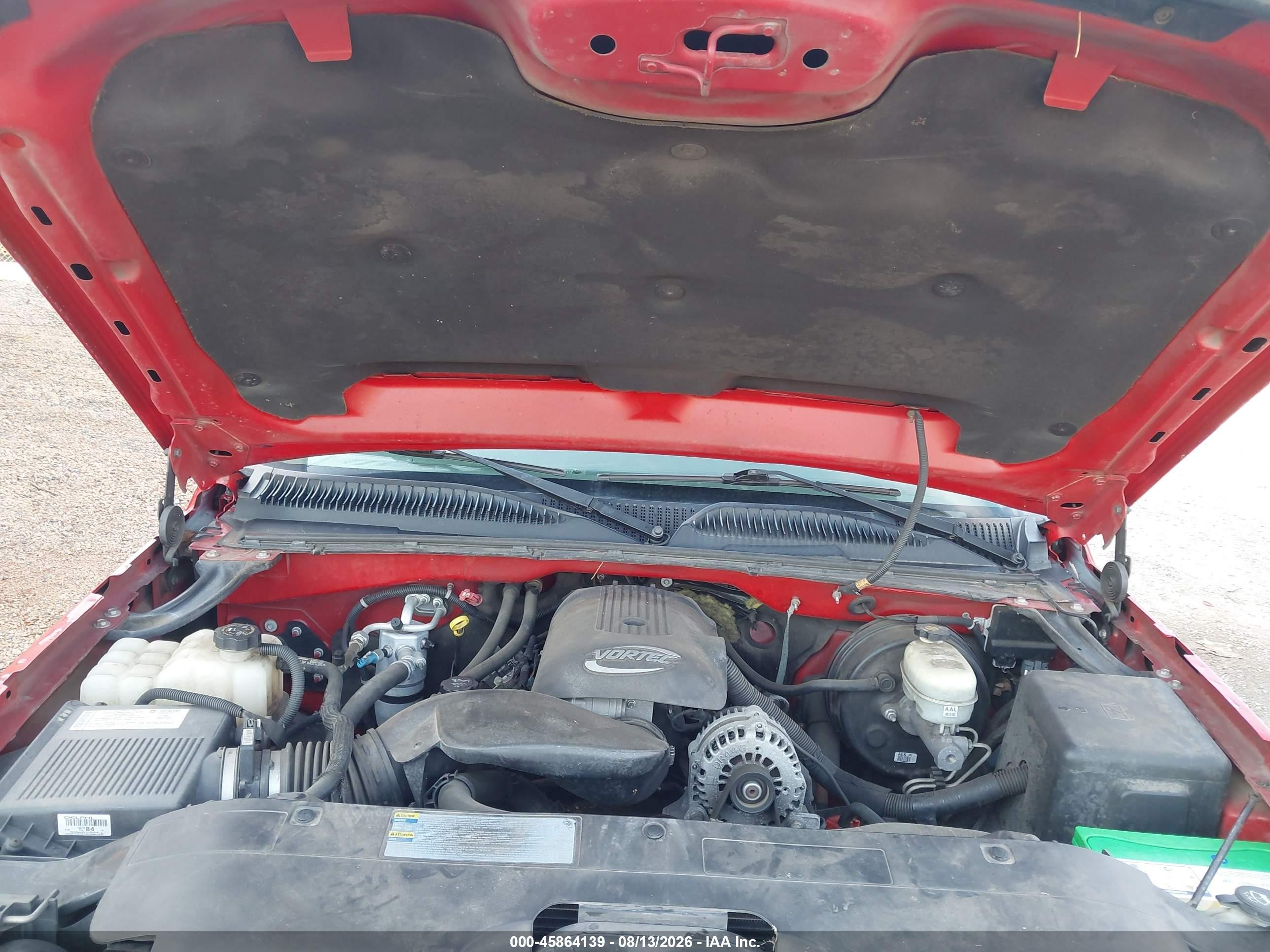 2007 Chevrolet Silverado 1500 Classic Lt2 Red vin: 2GCEK13Z571122965