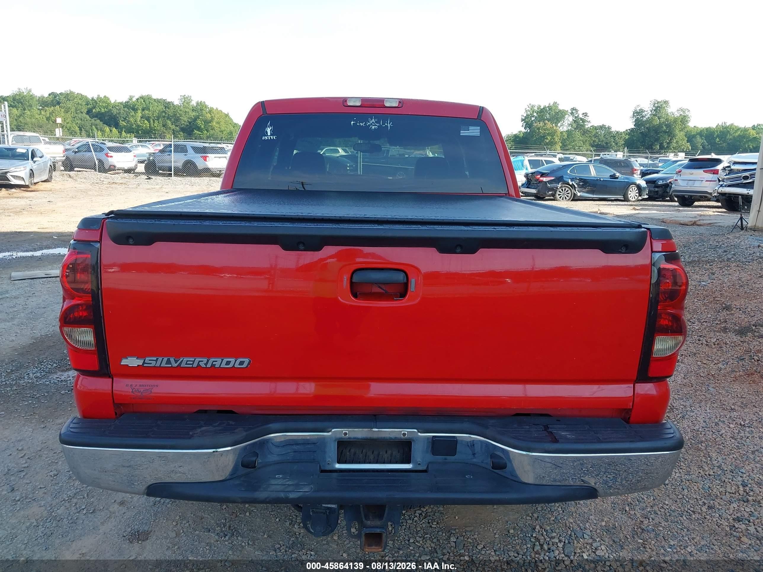 2007 Chevrolet Silverado 1500 Classic Lt2 Red vin: 2GCEK13Z571122965