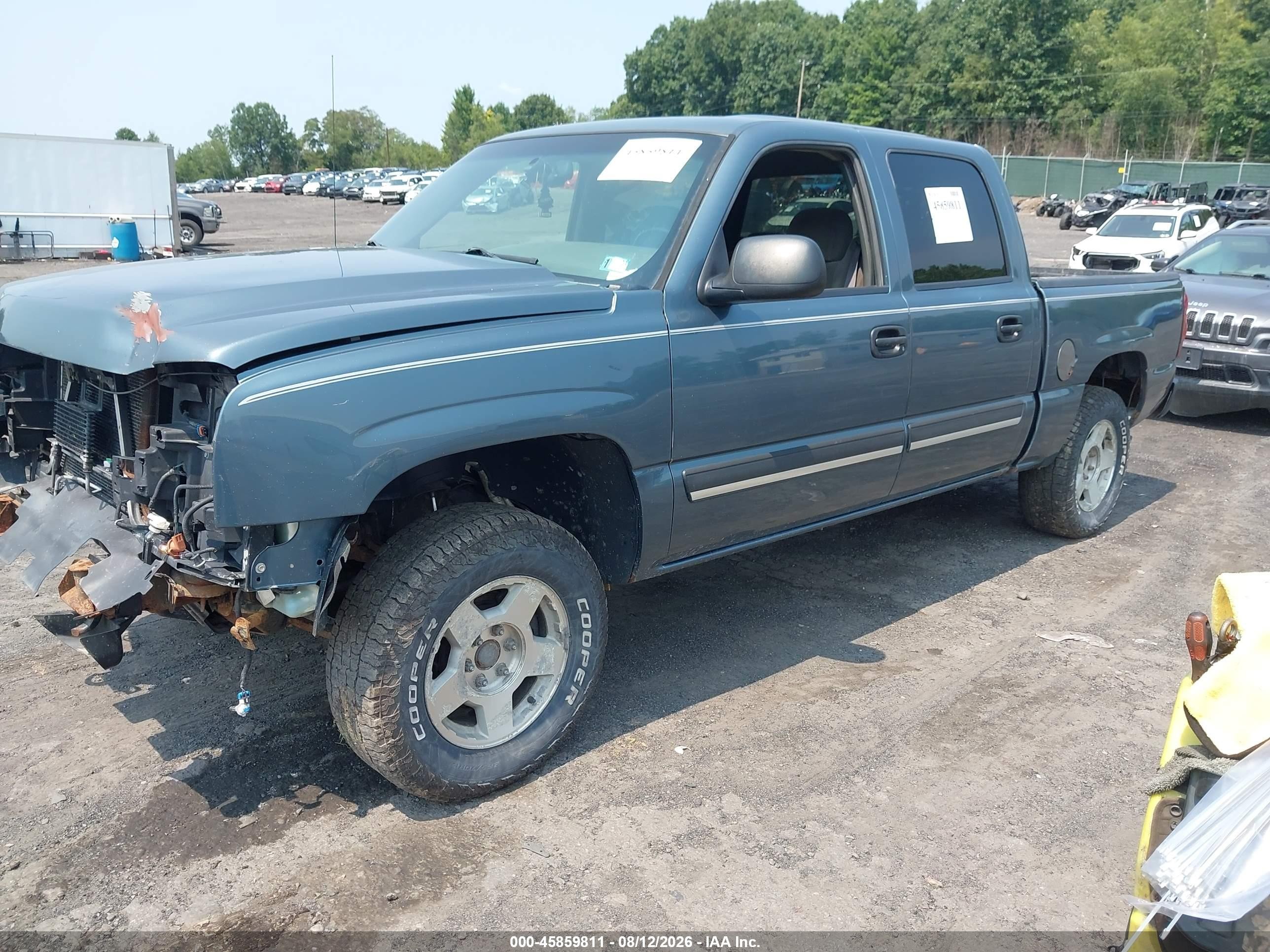 2007 Chevrolet Silverado 1500 Classic Lt1 Blue vin: 2GCEK13Z671119296