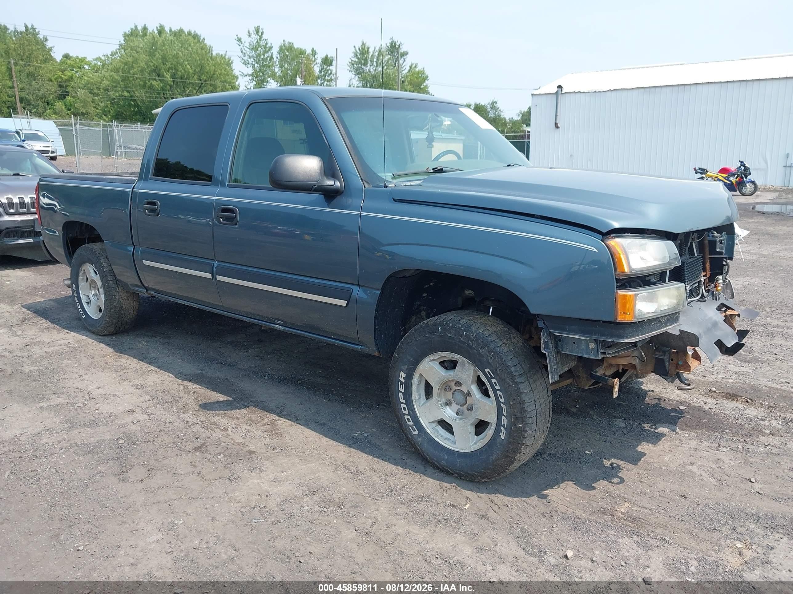 2007 Chevrolet Silverado 1500 Classic Lt1 Blue vin: 2GCEK13Z671119296