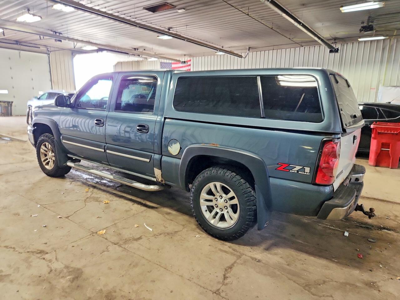 2007 Chevrolet Silverado K1500 Classic Crew Cab Синий vin: 2GCEK13Z671125955