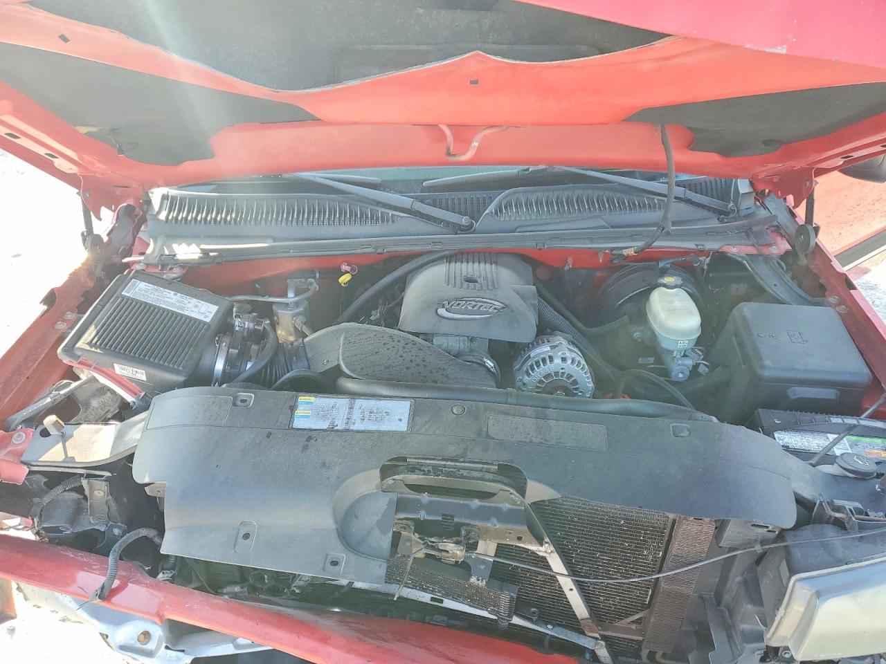 2006 Chevrolet 1500 Silve Red vin: 2GCEK13Z761294218