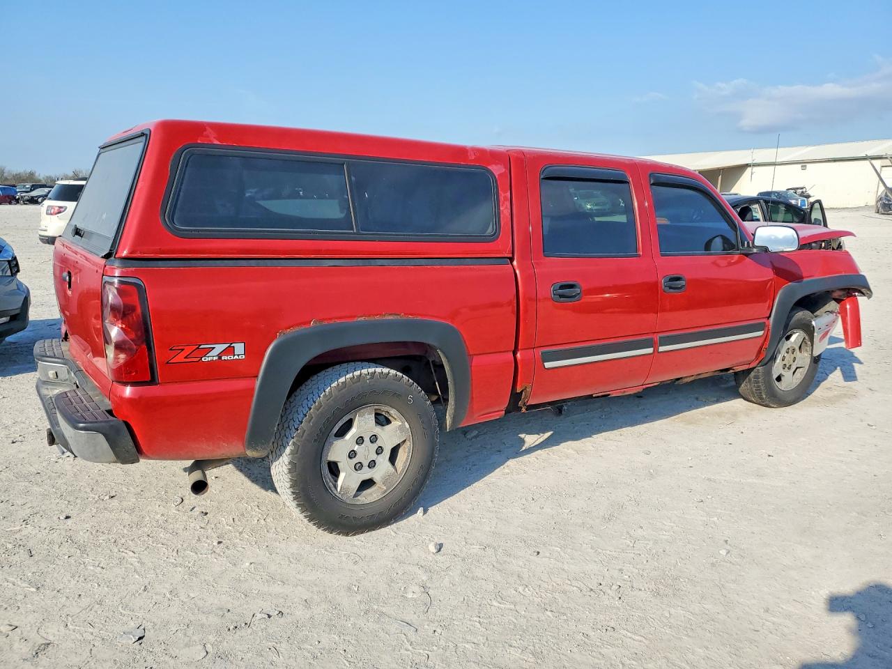 2006 Chevrolet 1500 Silve Red vin: 2GCEK13Z761294218
