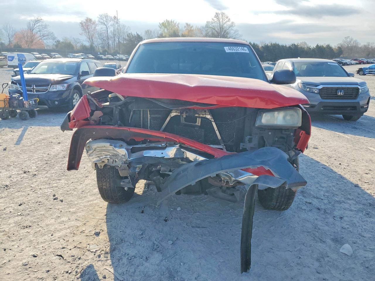 2006 Chevrolet 1500 Silve Red vin: 2GCEK13Z761294218