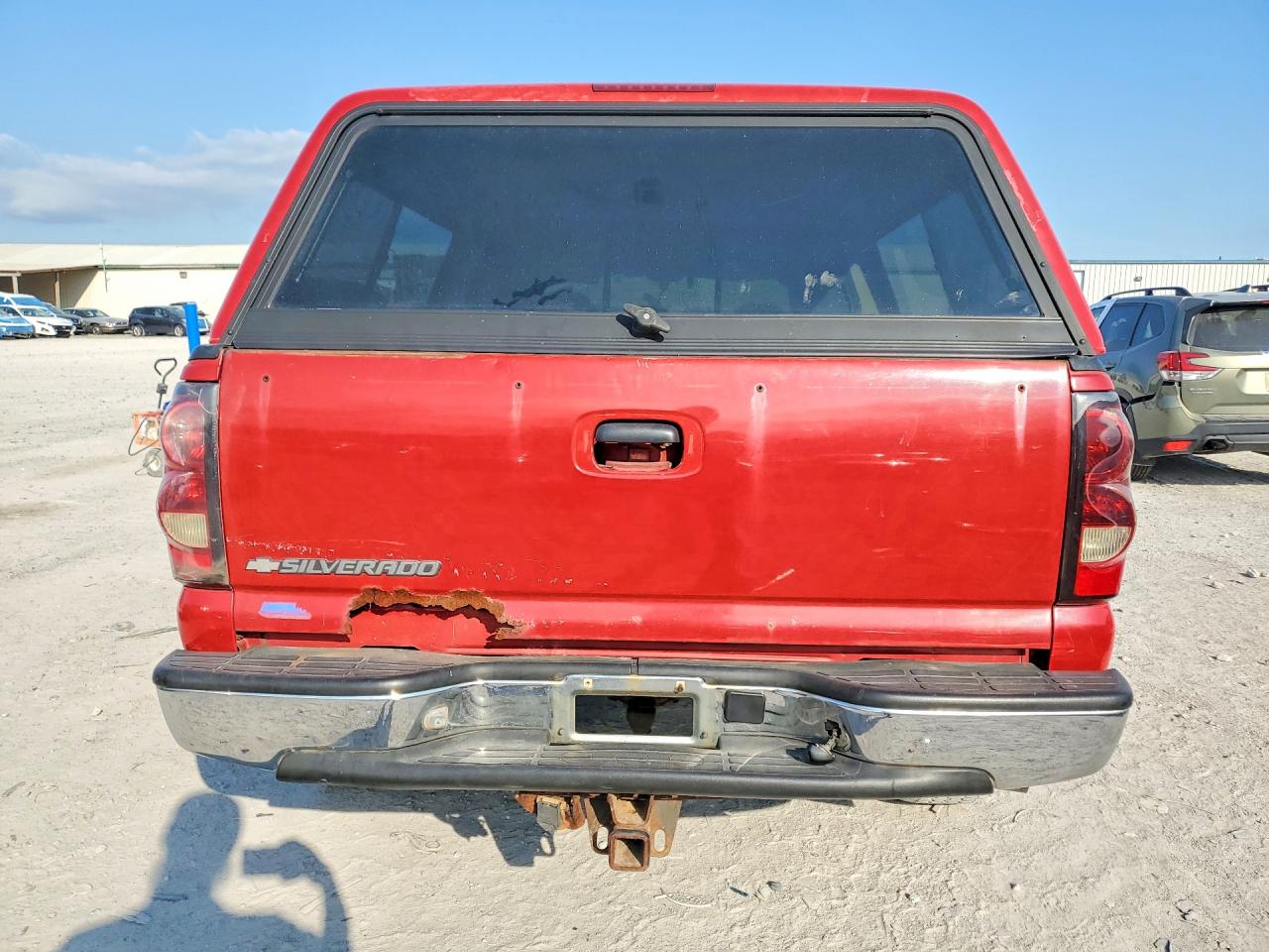 2006 Chevrolet 1500 Silve Red vin: 2GCEK13Z761294218