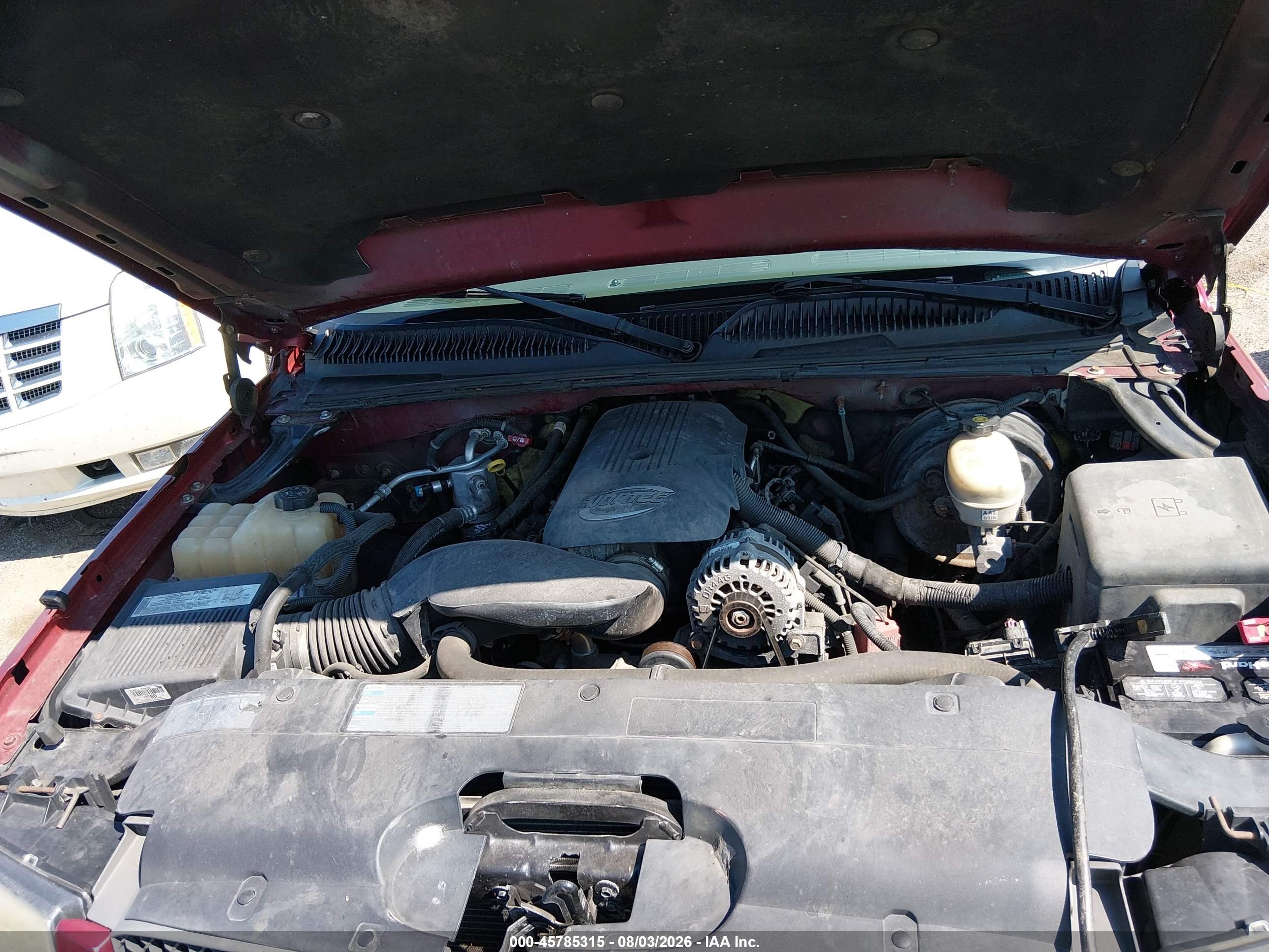 2006 Chevrolet Silverado 1500 Lt1 Red vin: 2GCEK13Z761303340