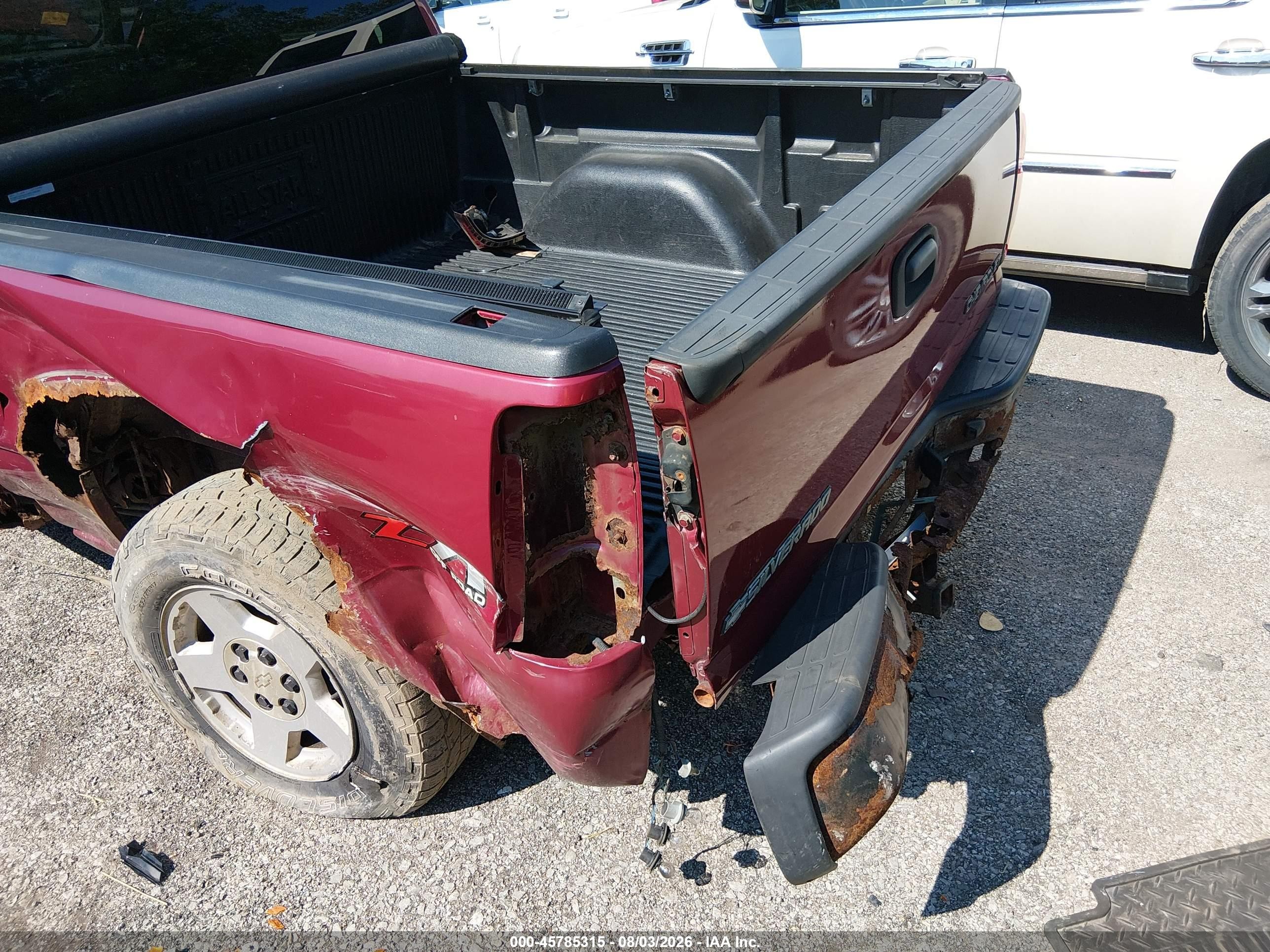 2006 Chevrolet Silverado 1500 Lt1 Red vin: 2GCEK13Z761303340