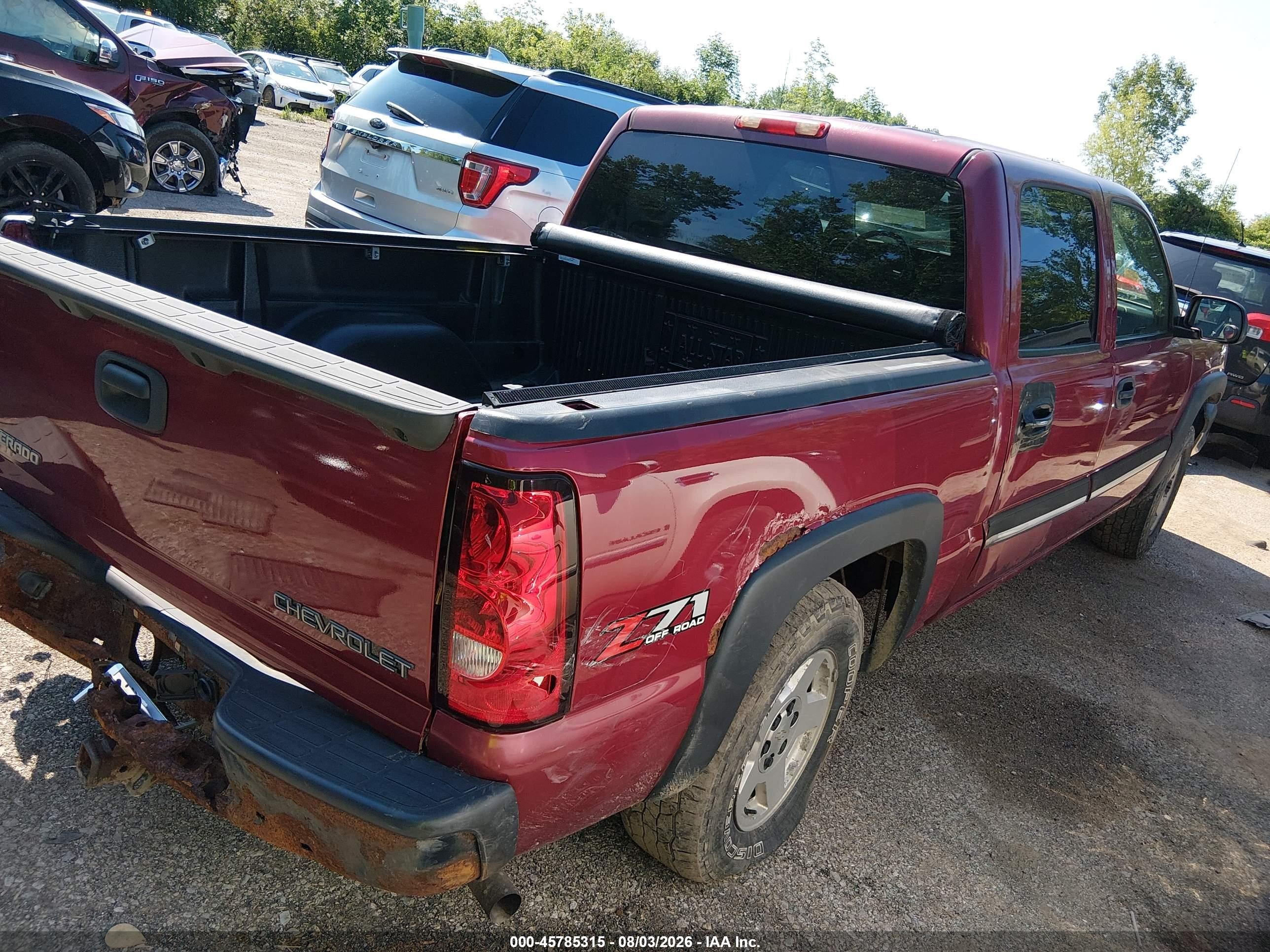 2006 Chevrolet Silverado 1500 Lt1 Red vin: 2GCEK13Z761303340