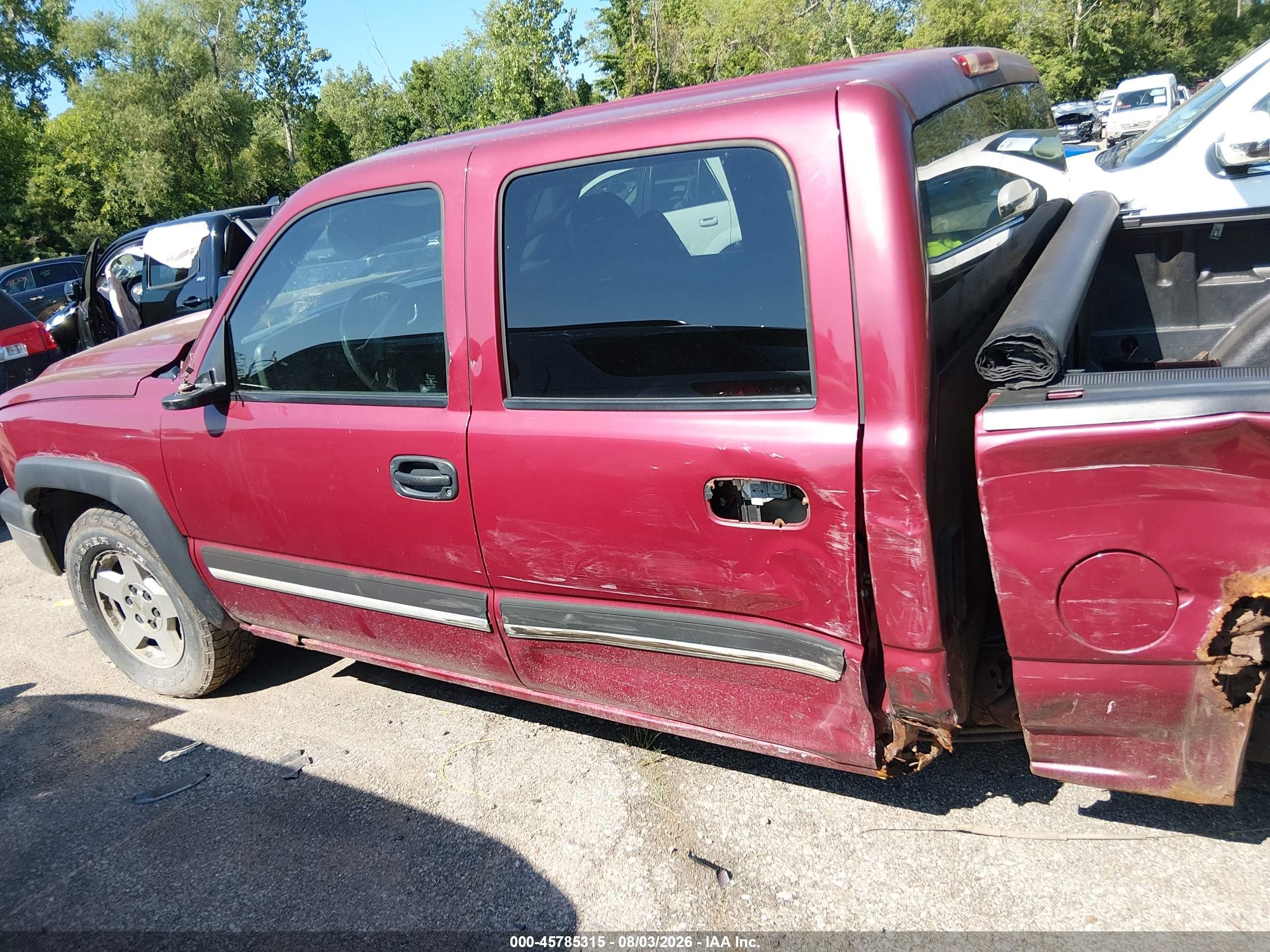 2006 Chevrolet Silverado 1500 Lt1 Red vin: 2GCEK13Z761303340