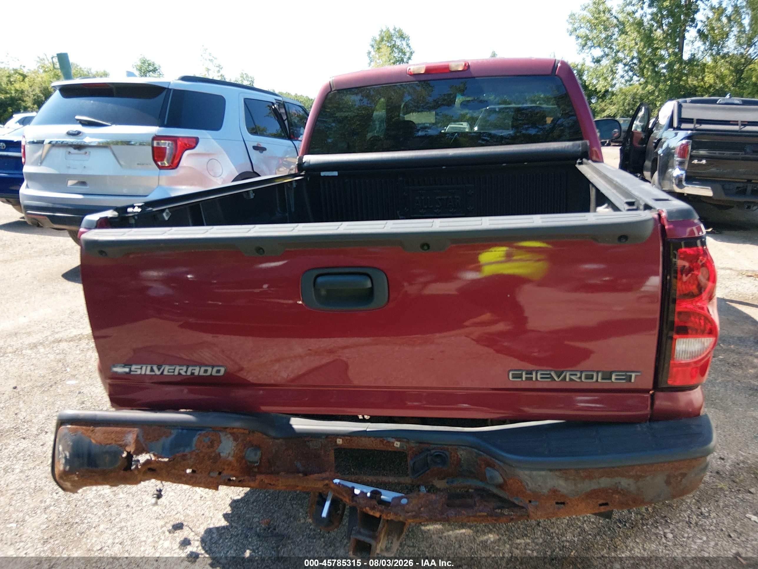 2006 Chevrolet Silverado 1500 Lt1 Red vin: 2GCEK13Z761303340