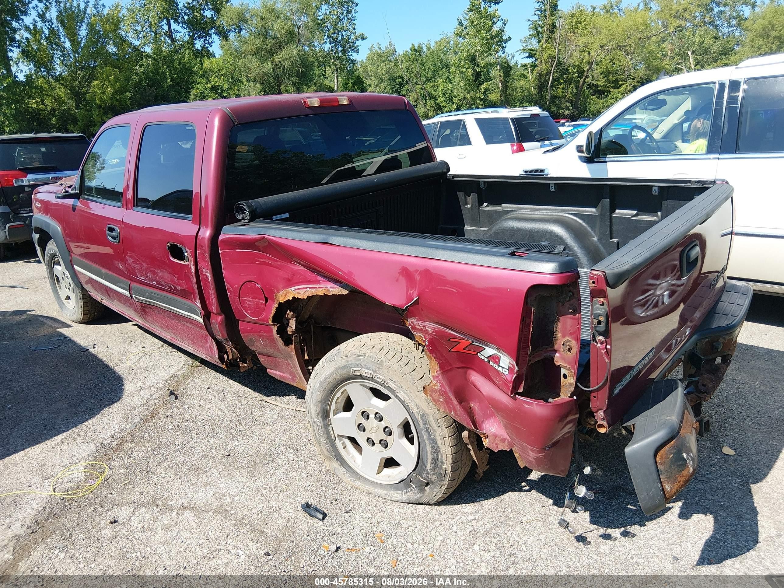 2006 Chevrolet Silverado 1500 Lt1 Red vin: 2GCEK13Z761303340