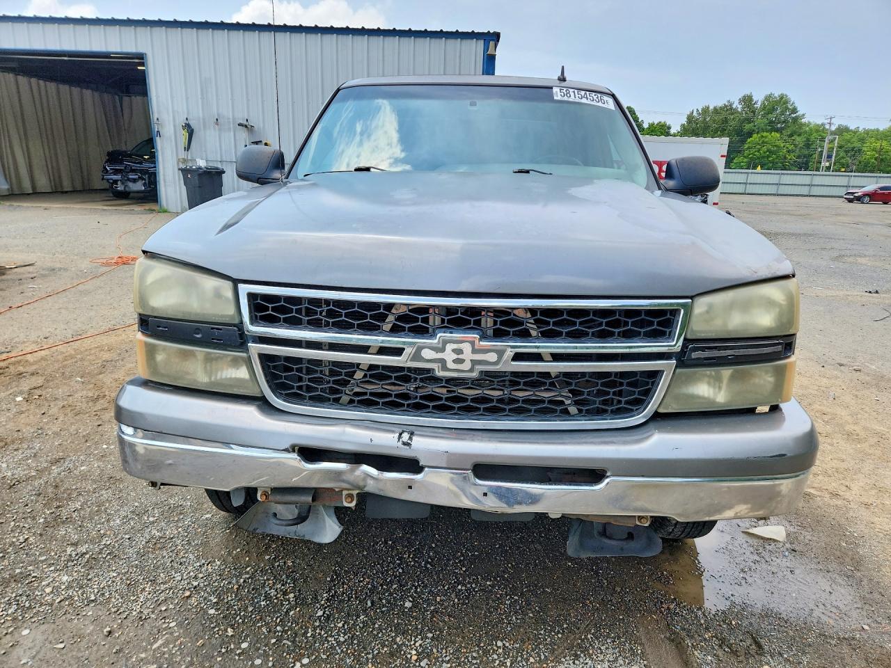 2007 Chevrolet Silverado K1500 Classic Crew Cab Gray vin: 2GCEK13Z771104743
