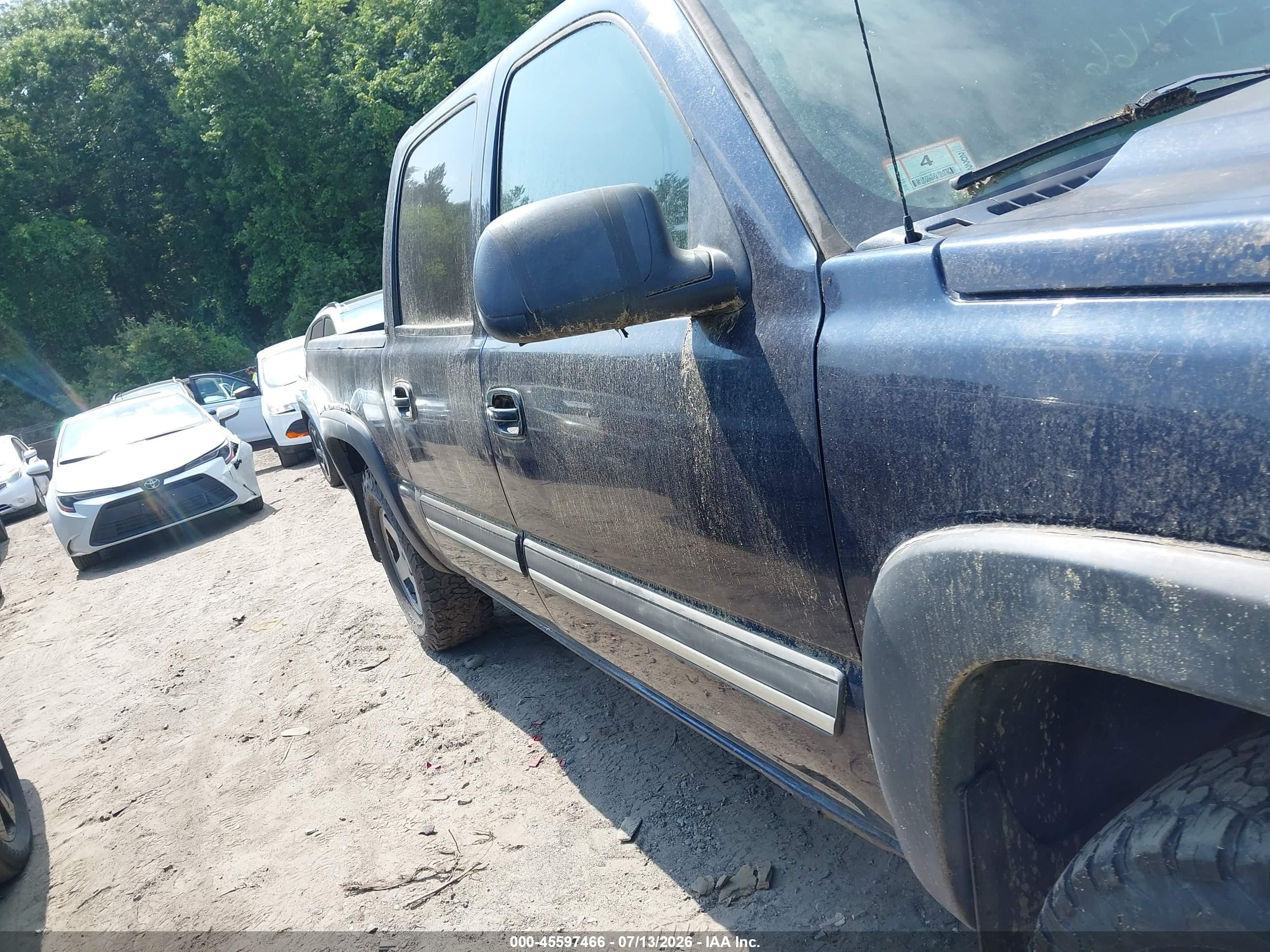 2006 Chevrolet Silverado 1500 Lt1 Blue vin: 2GCEK13Z961336792