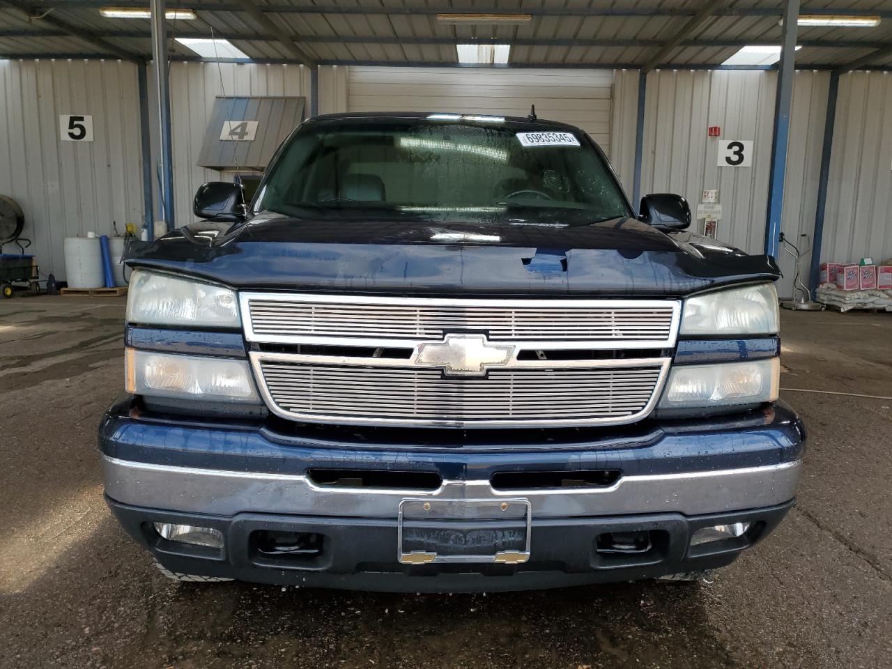2007 Chevrolet Silverado K1500 Classic Crew Cab Blue vin: 2GCEK13Z971155953