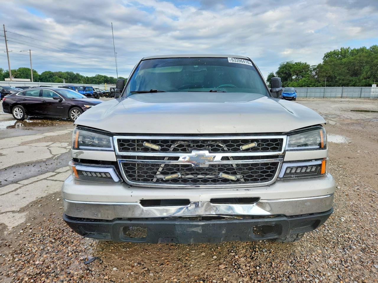 2006 Chevrolet Silverado K1500 Silver vin: 2GCEK13ZX61319774