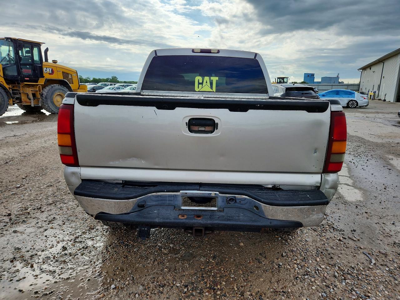 2006 Chevrolet Silverado K1500 Silver vin: 2GCEK13ZX61319774