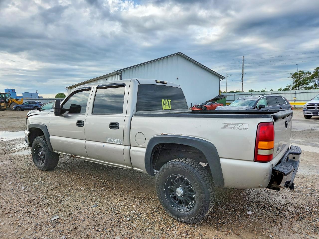 2006 Chevrolet Silverado K1500 Silver vin: 2GCEK13ZX61319774
