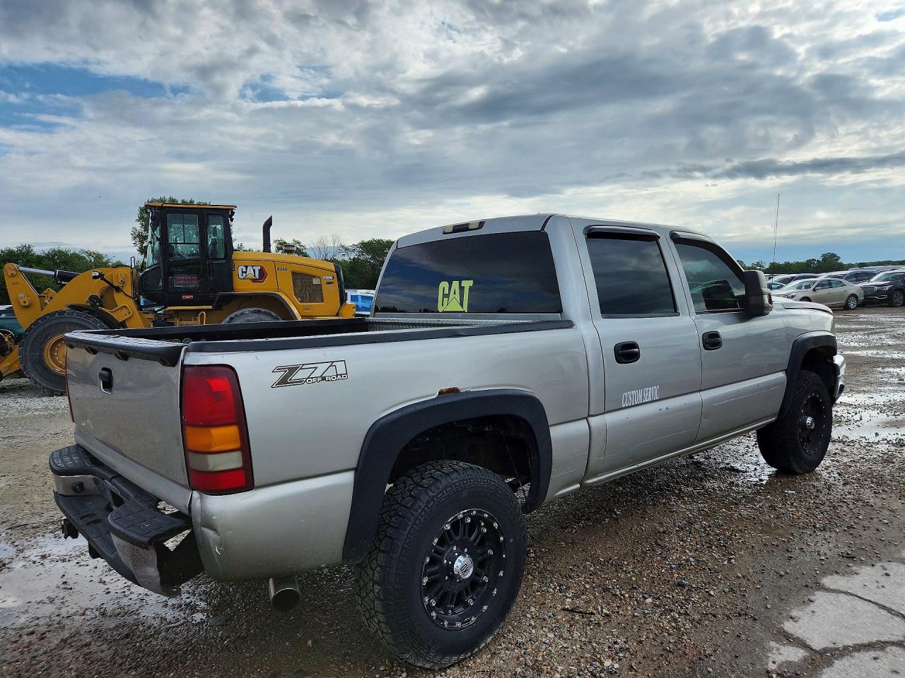 2006 Chevrolet Silverado K1500 Silver vin: 2GCEK13ZX61319774