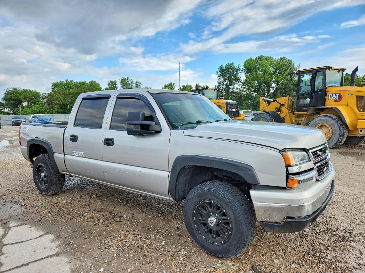 2006 Chevrolet Silverado K1500 Silver vin: 2GCEK13ZX61319774