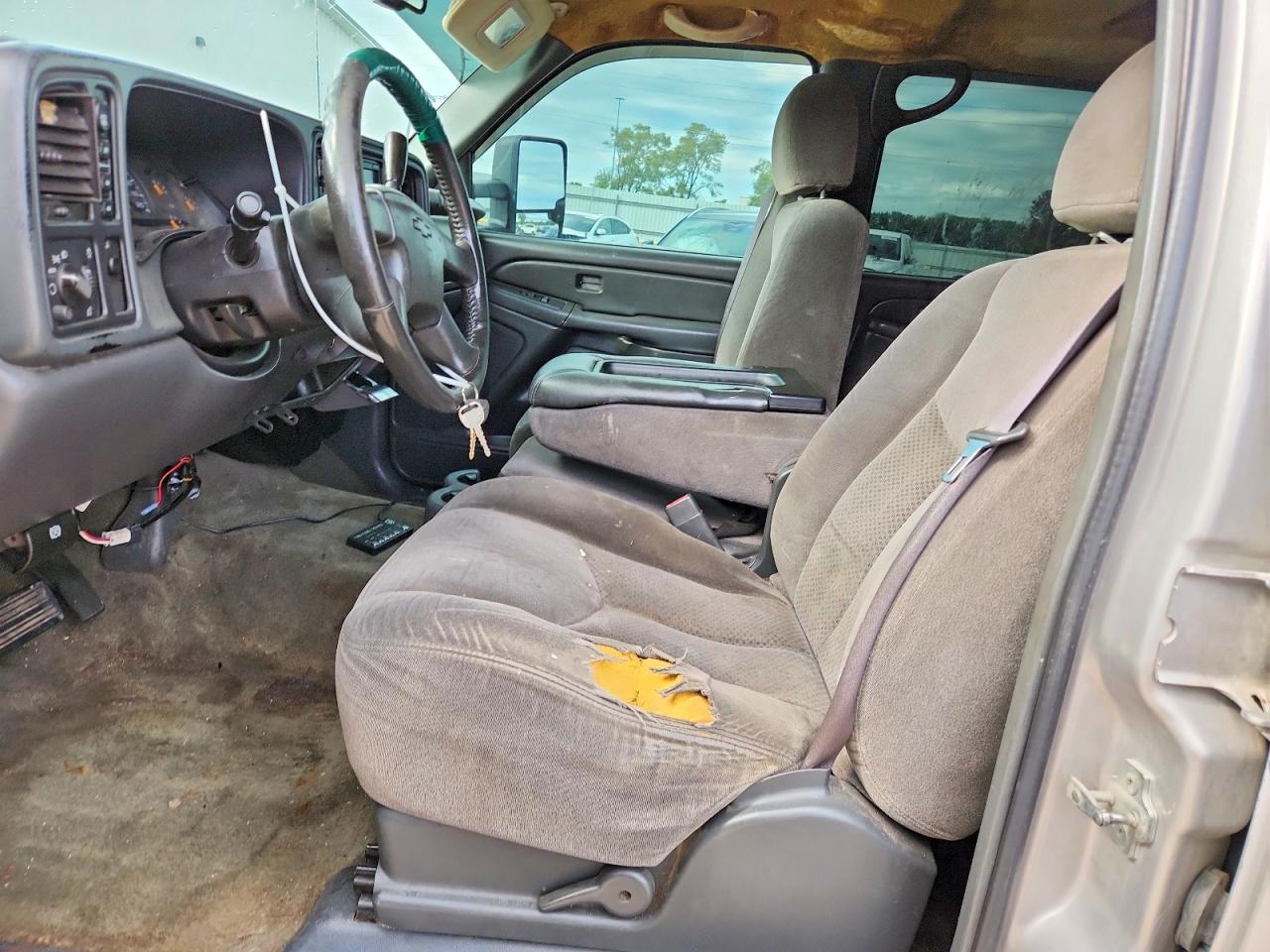 2006 Chevrolet Silverado K1500 Silver vin: 2GCEK13ZX61319774