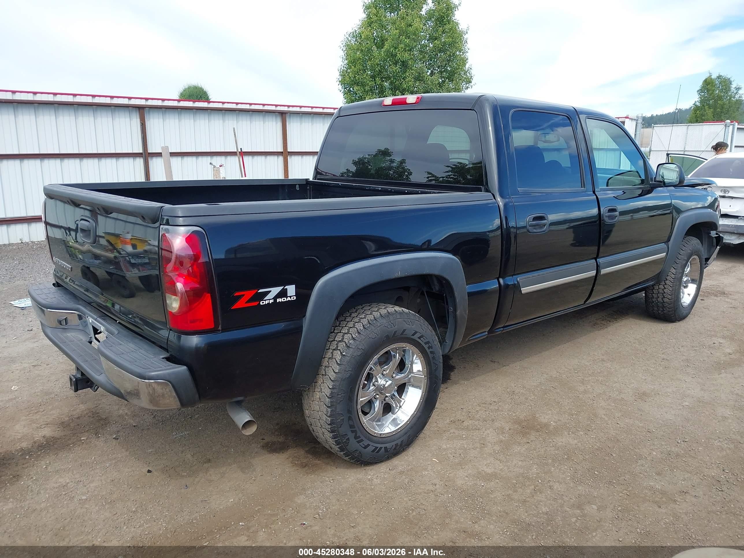2006 Chevrolet Silverado 1500 Lt1 Black vin: 2GCEK13ZX61353102