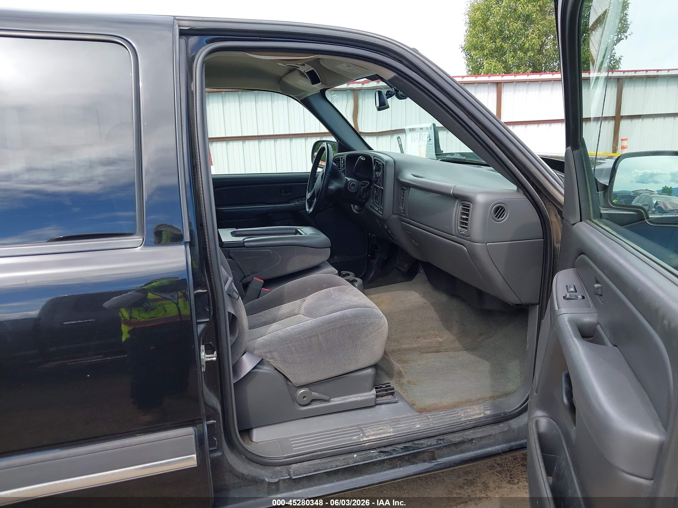 2006 Chevrolet Silverado 1500 Lt1 Black vin: 2GCEK13ZX61353102