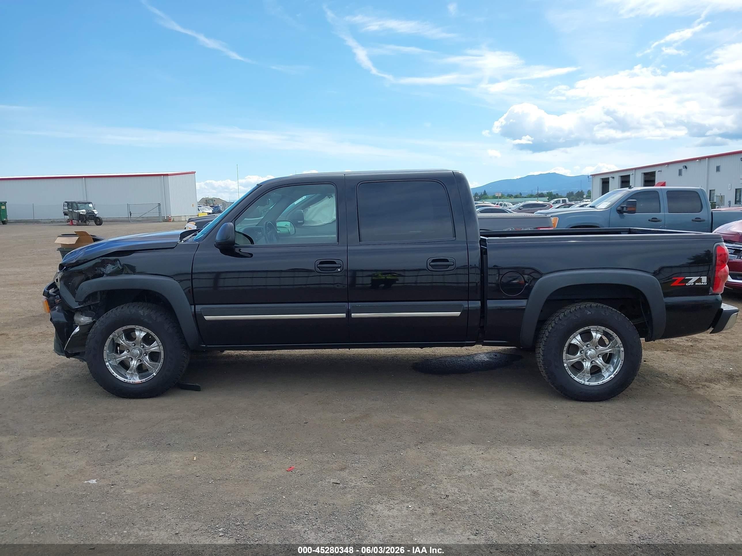 2006 Chevrolet Silverado 1500 Lt1 Black vin: 2GCEK13ZX61353102