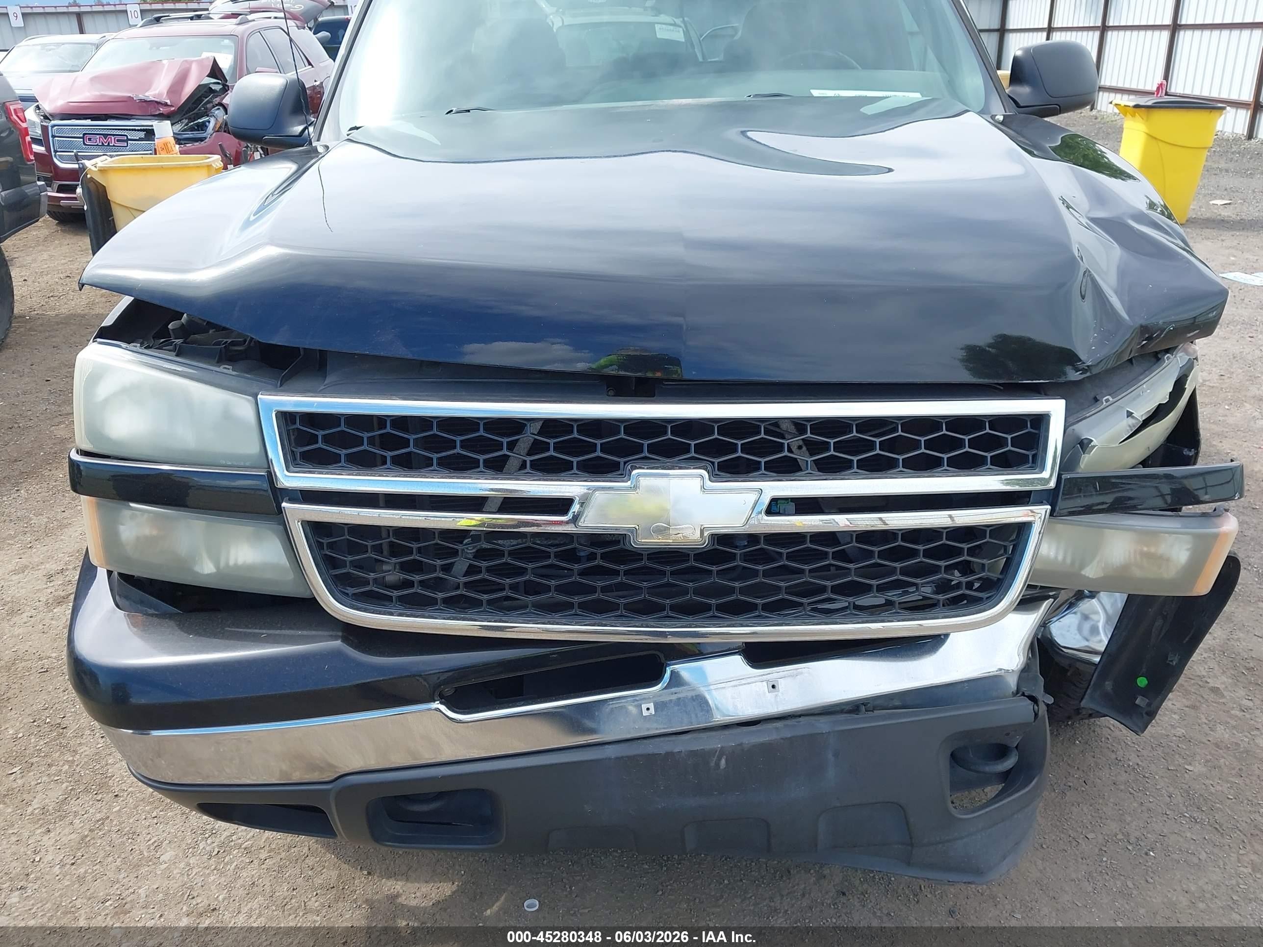 2006 Chevrolet Silverado 1500 Lt1 Black vin: 2GCEK13ZX61353102