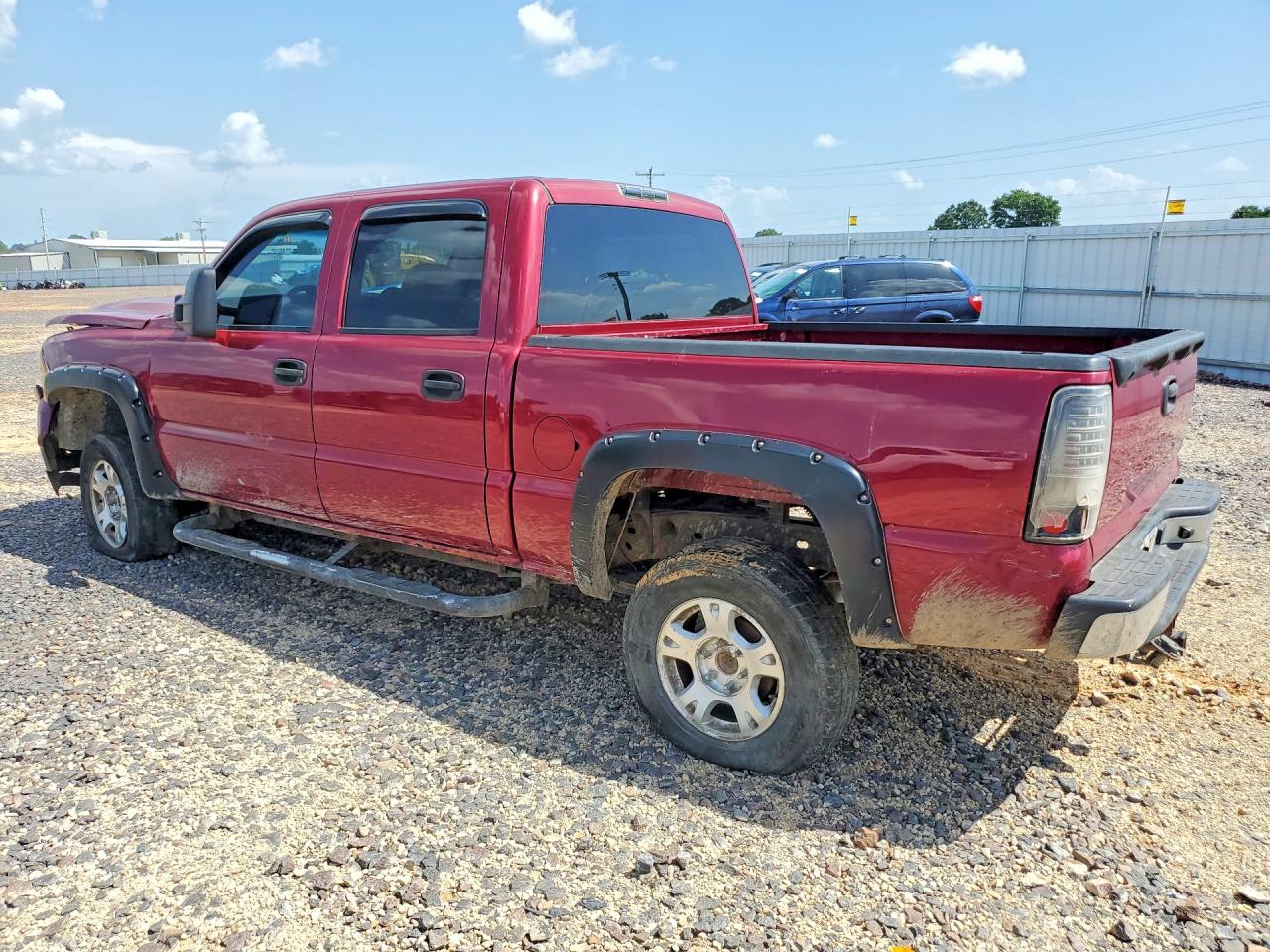 2007 Chevrolet Silverado K1500 Classic Crew Cab Maroon vin: 2GCEK13ZX71152026