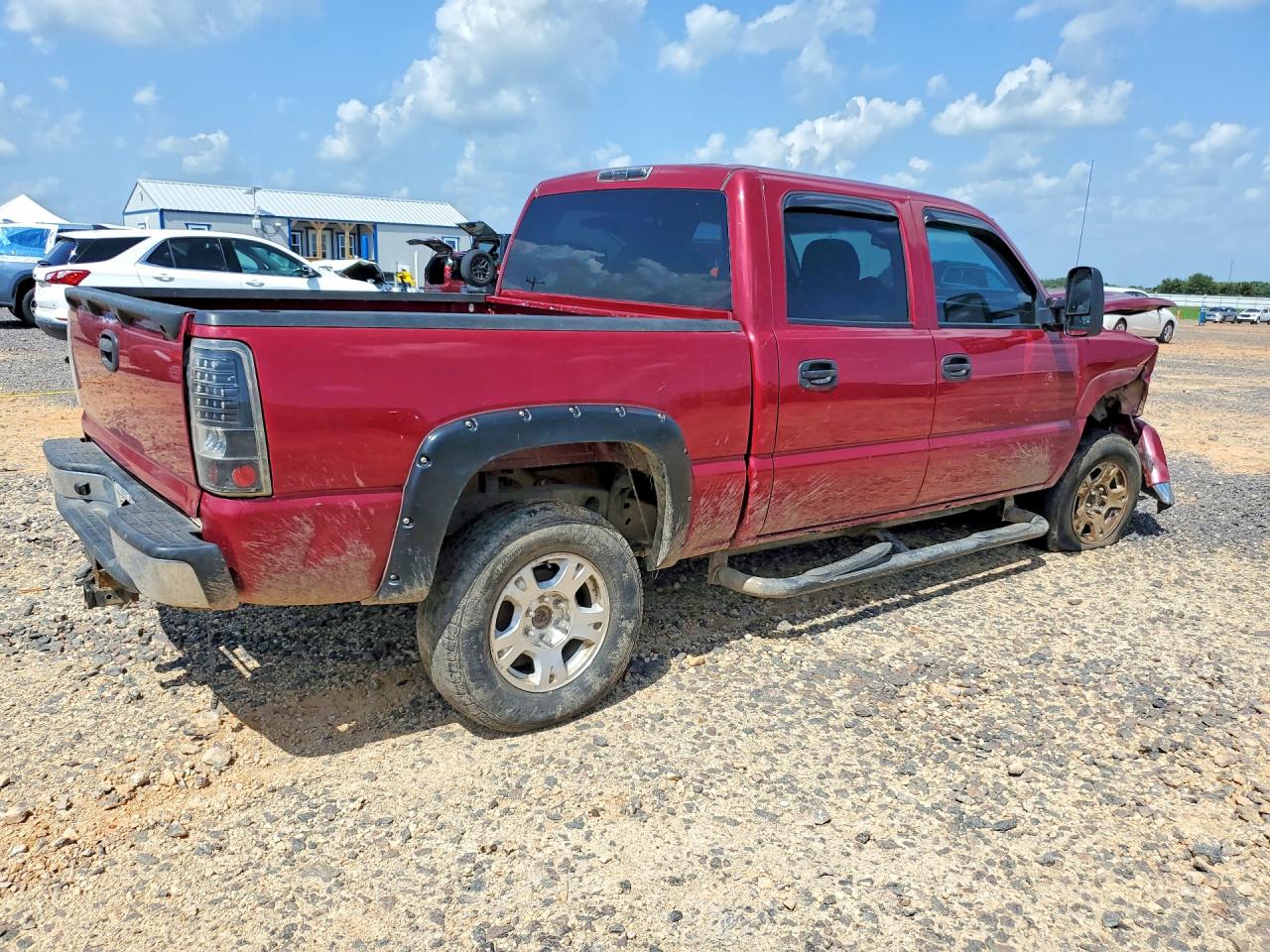 2007 Chevrolet Silverado K1500 Classic Crew Cab Maroon vin: 2GCEK13ZX71152026